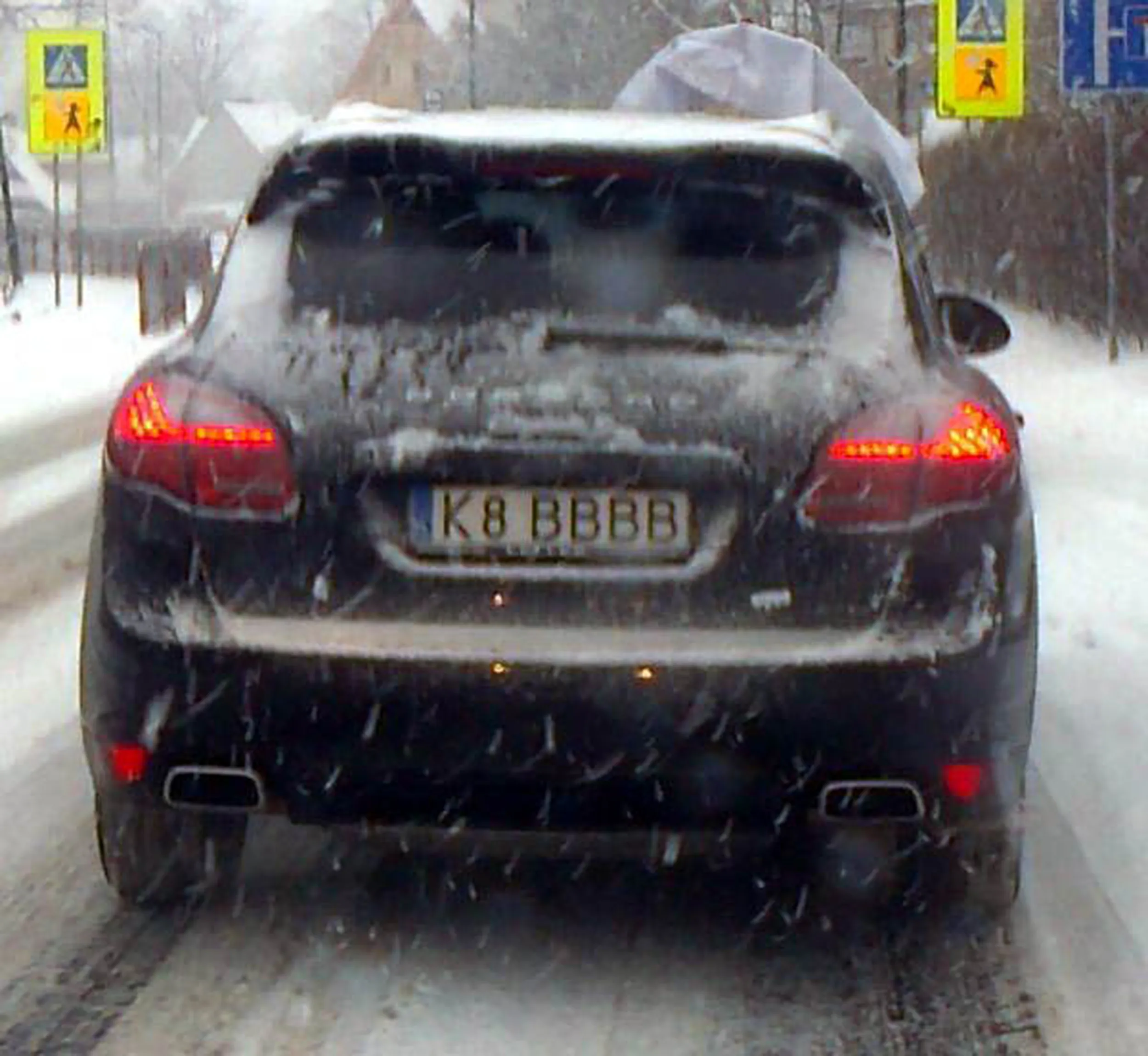 Fajny numer, blacha K8 BBBB