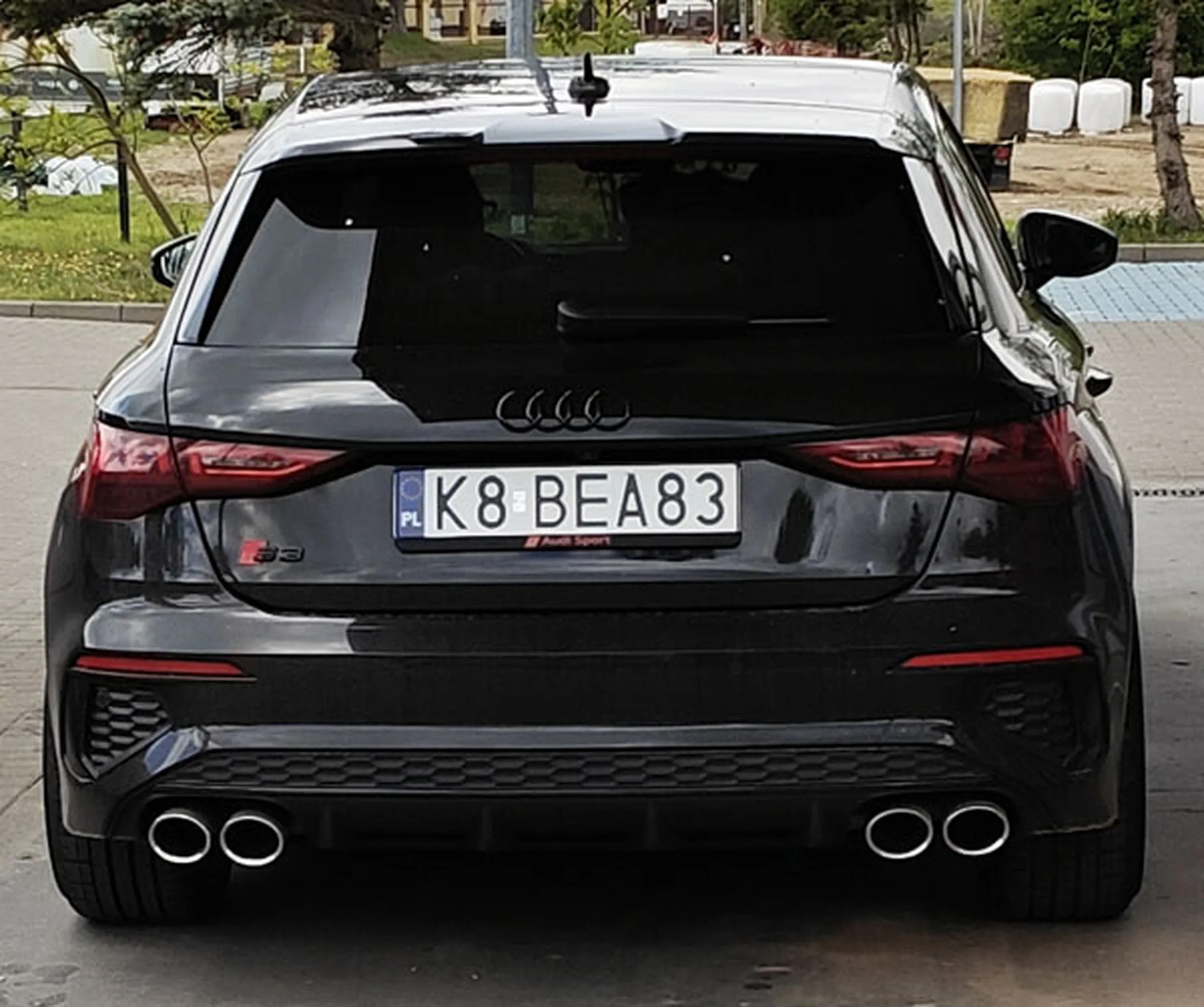 Fajny numer, blacha K8 BEA83