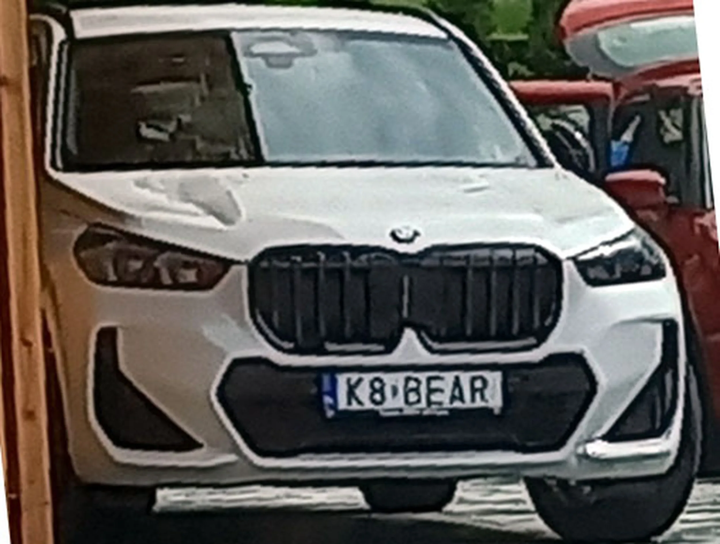 Fajny numer, blacha K8 BEAR