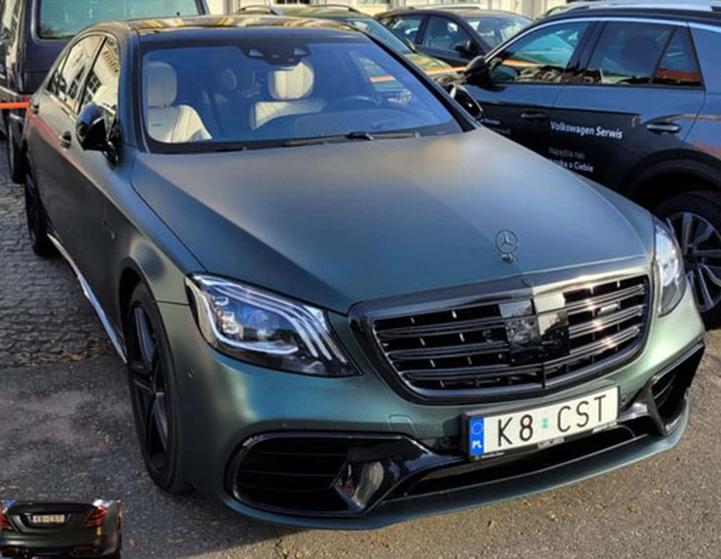 Fajny numer, blacha K8 CST