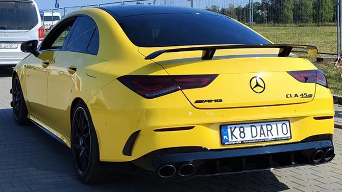 Fajny numer, blacha K8 DARIO