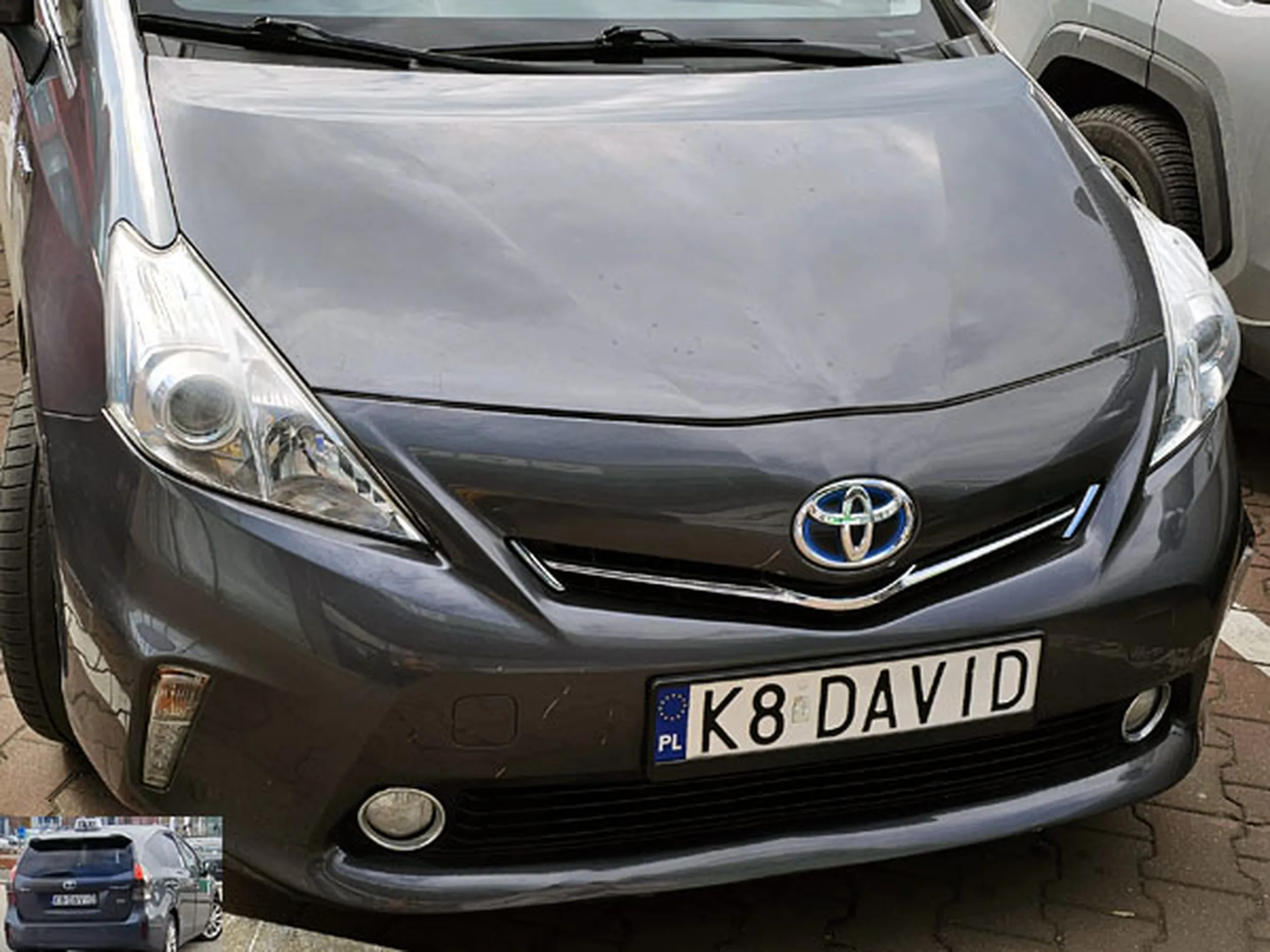 Fajny numer, blacha K8 DAVID