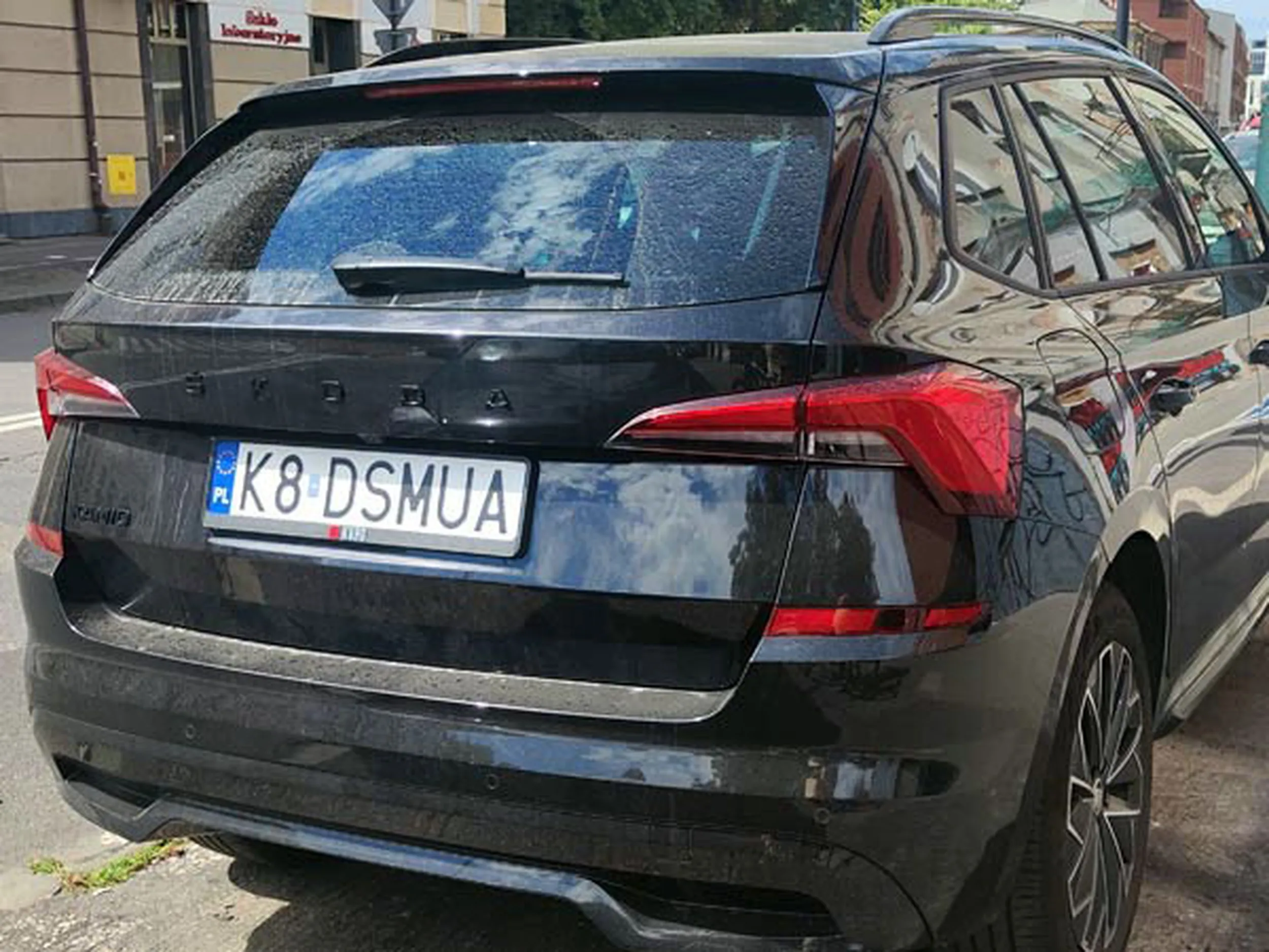 Fajny numer, blacha K8 DSMUA