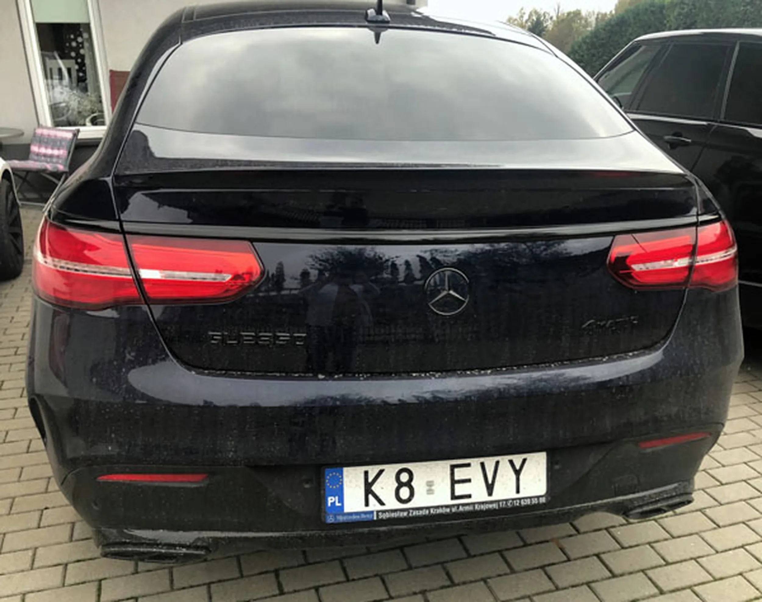 Fajny numer, blacha K8 EVY