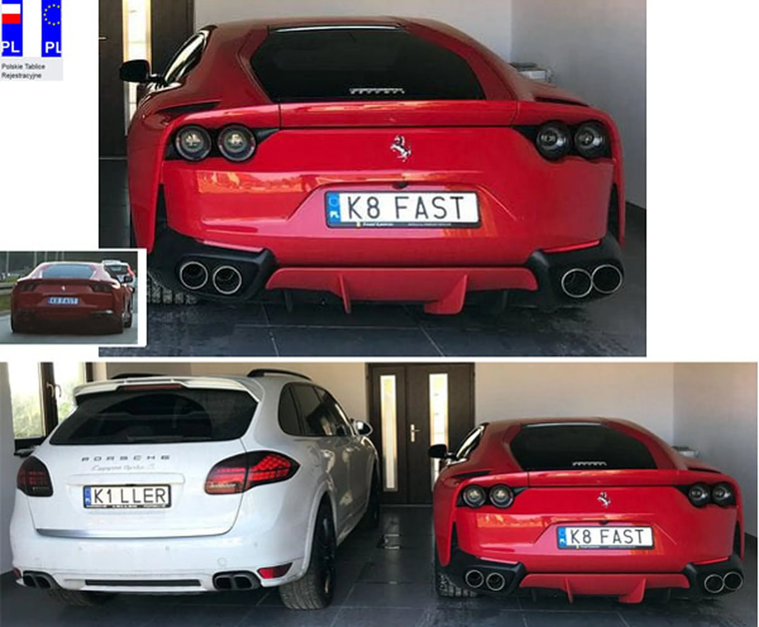 Fajny numer, blacha K8 FAST