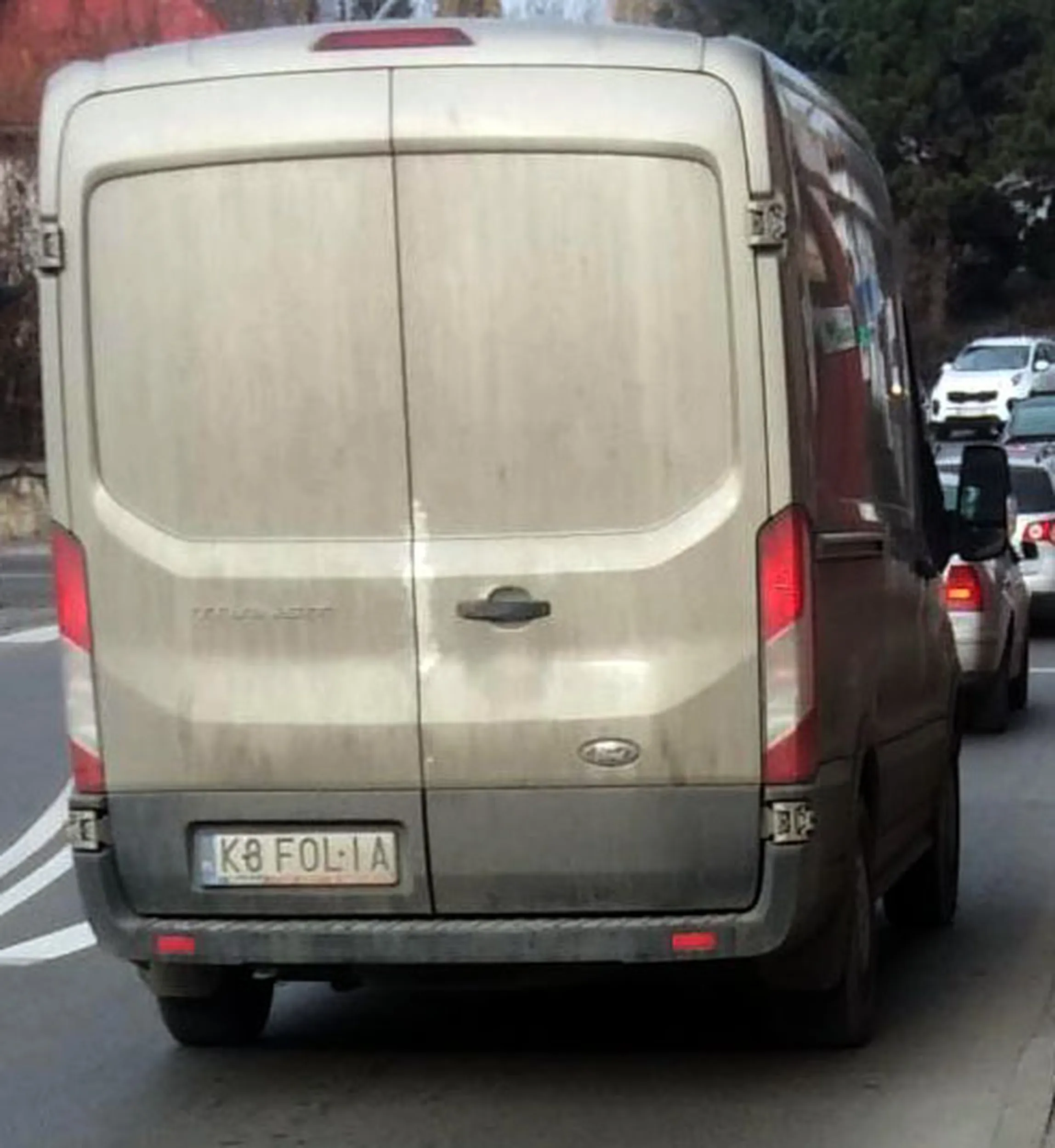 Fajny numer, blacha K8 FOLIA