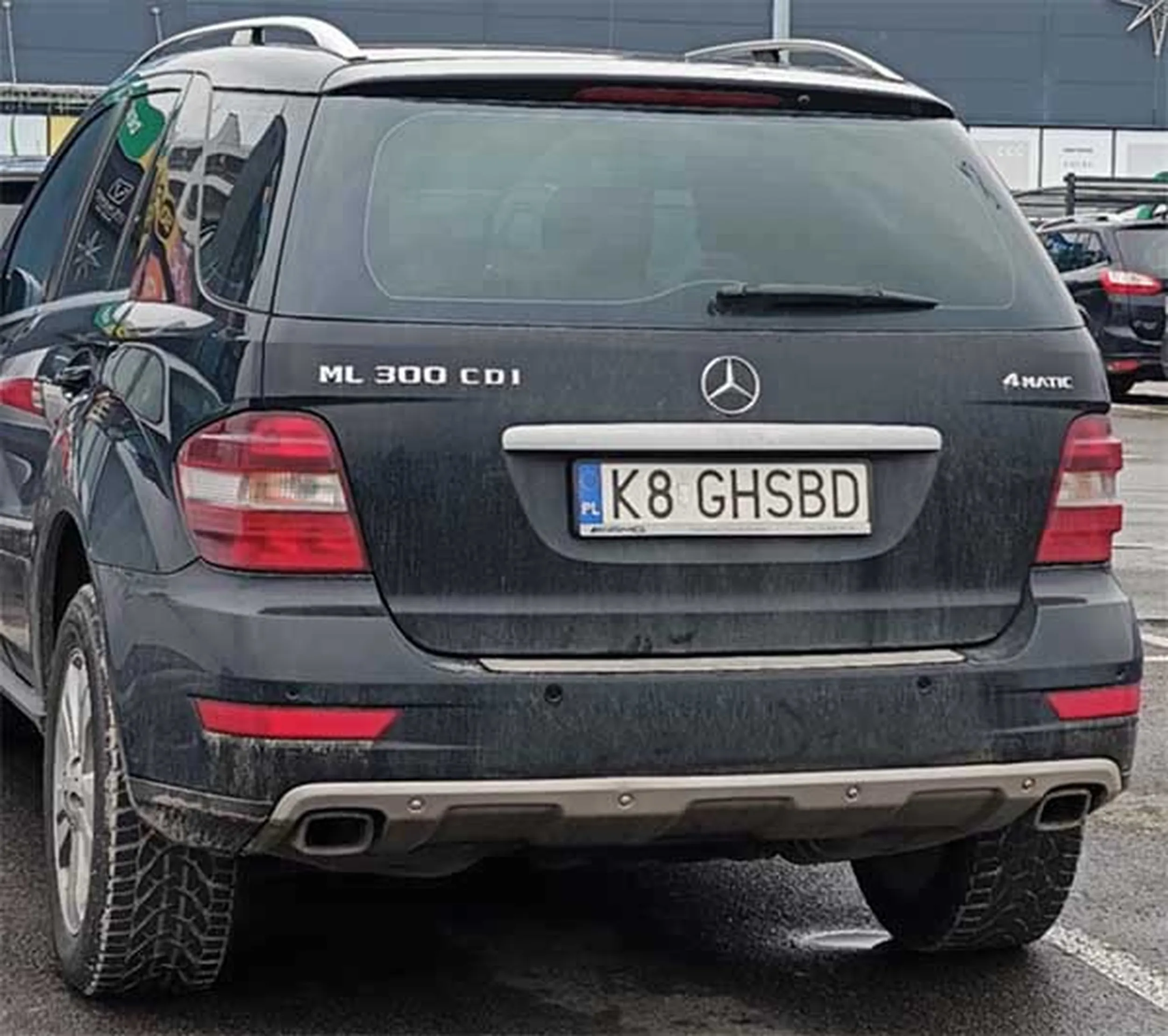 Fajny numer, blacha K8 GHSBD