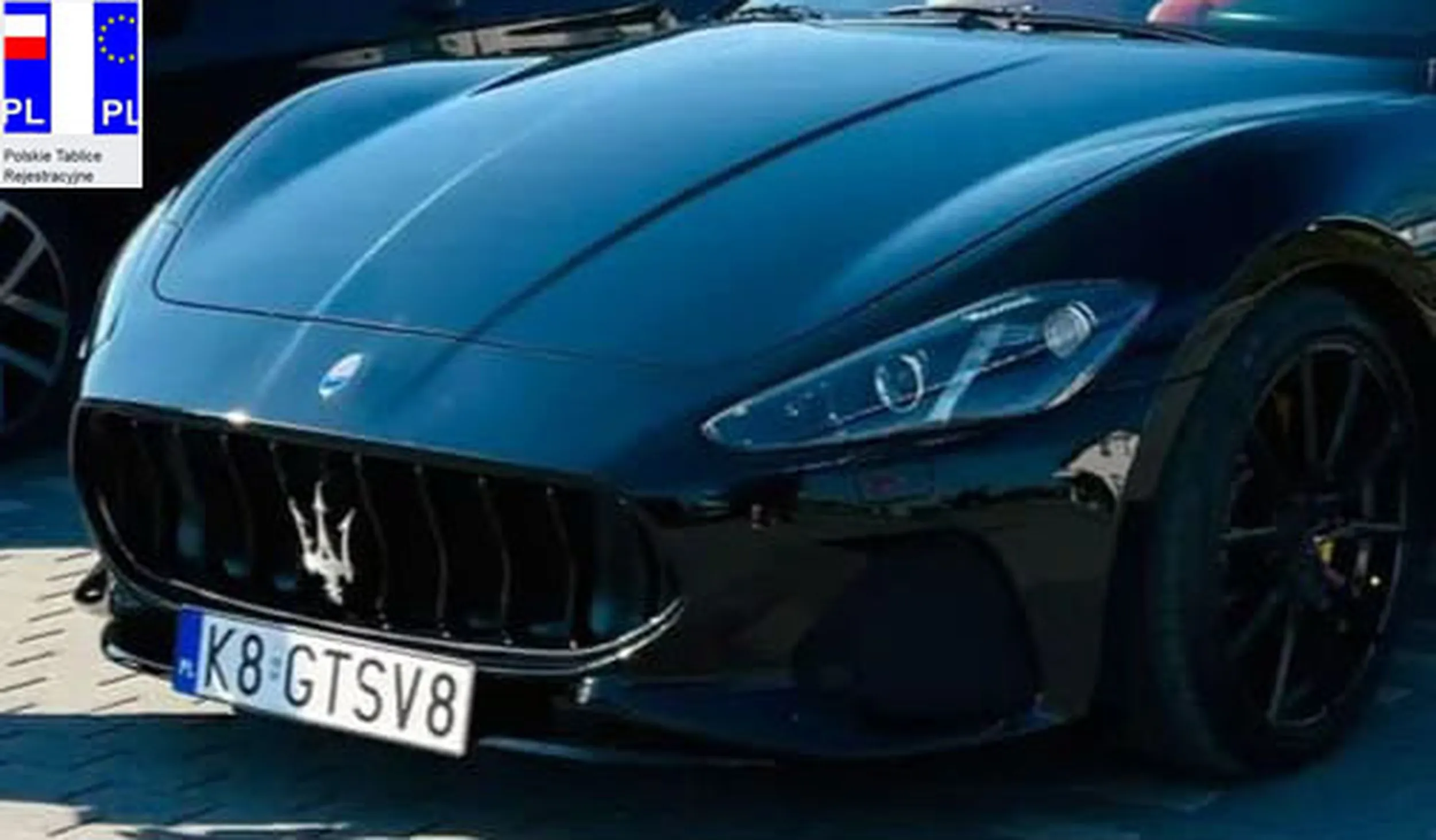 Fajny numer, blacha K8 GTSV8