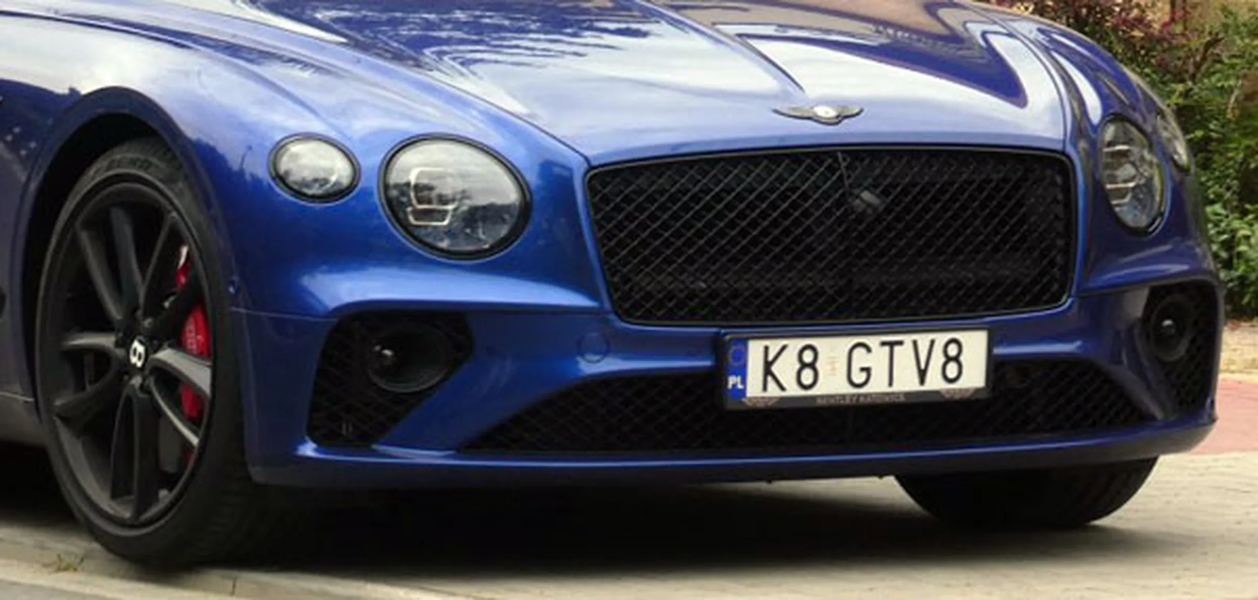 Fajny numer, blacha K8 GTV8