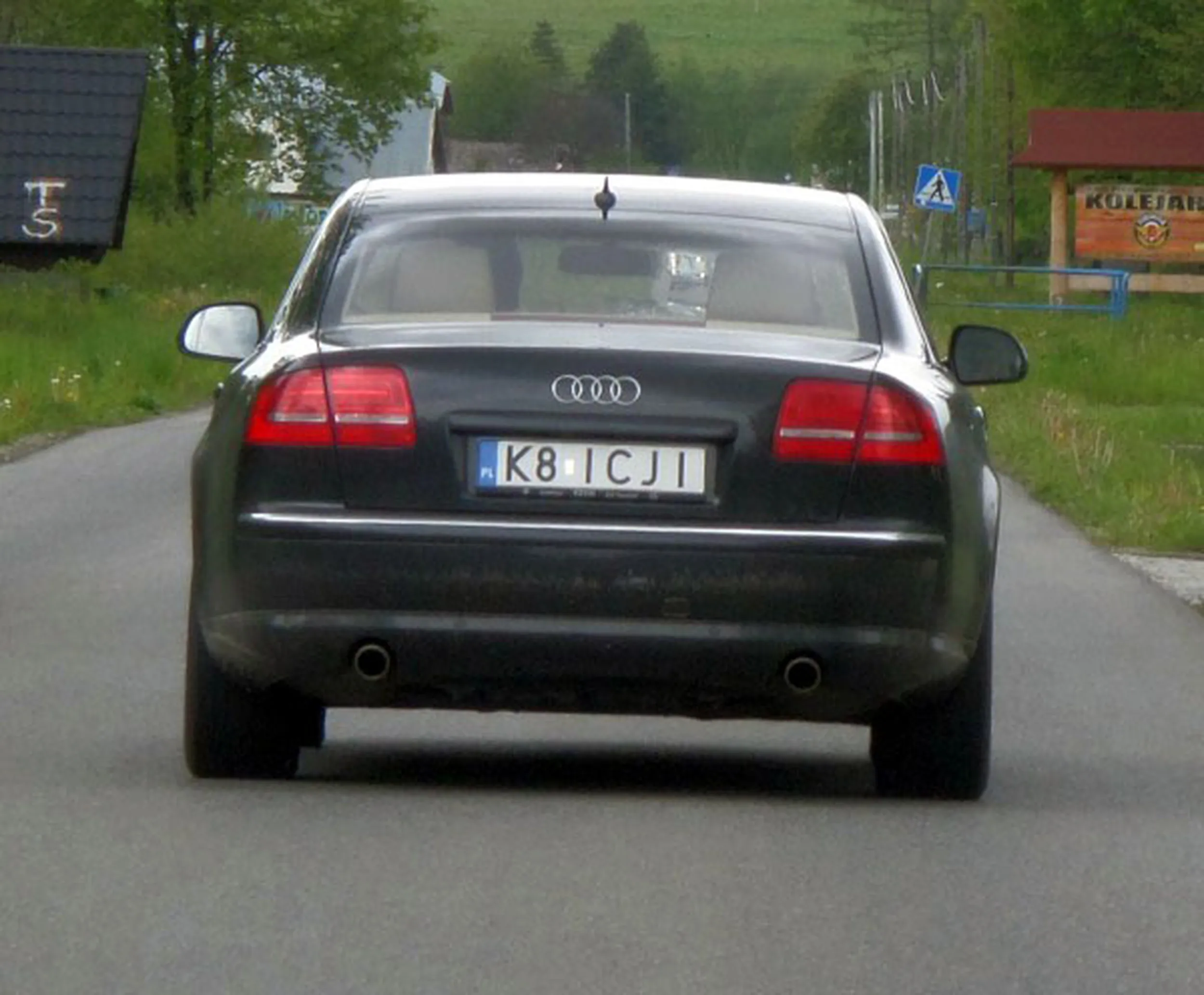 Fajny numer, blacha K8 ICJI