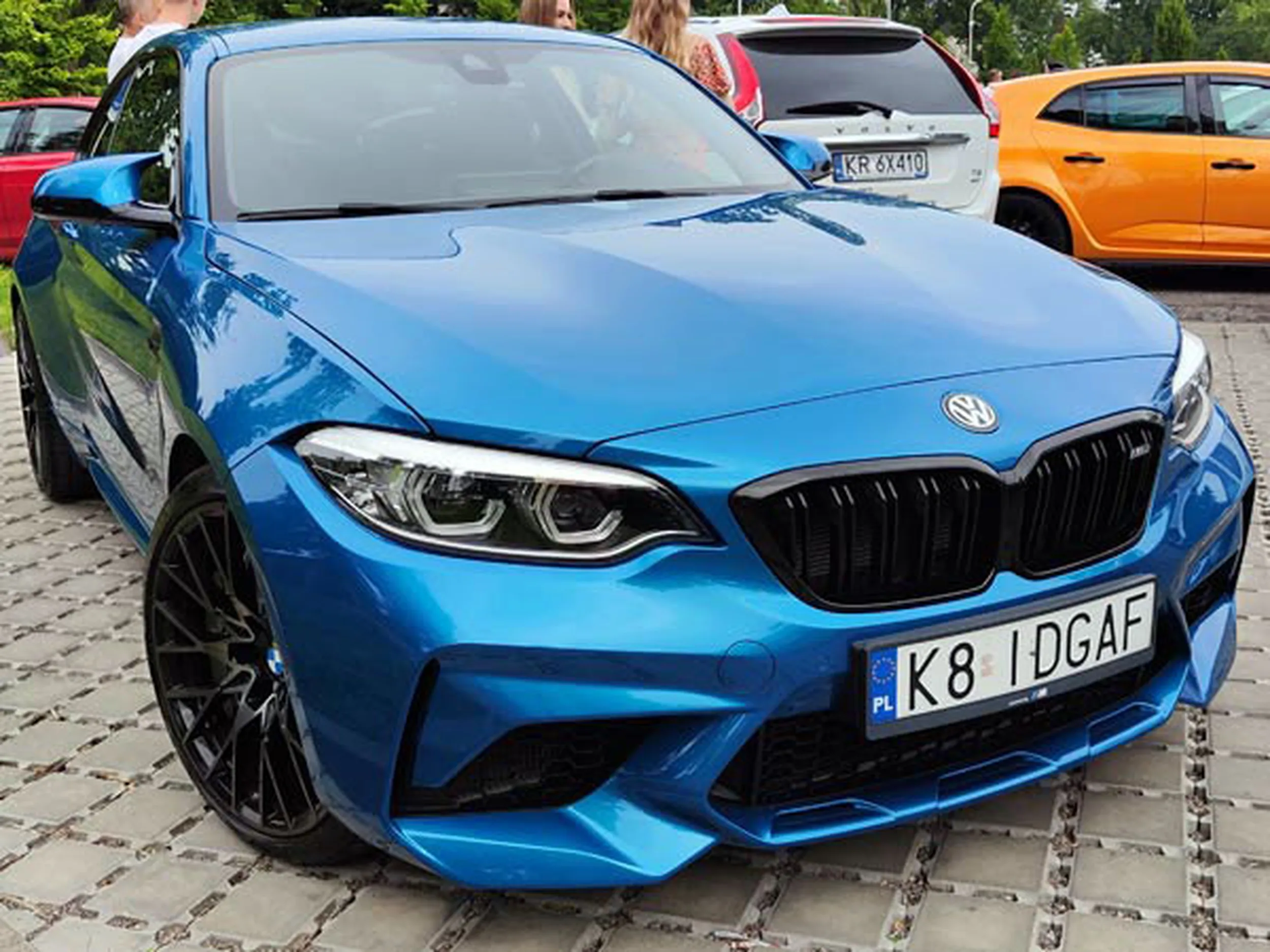 Fajny numer, blacha K8 IDGAF