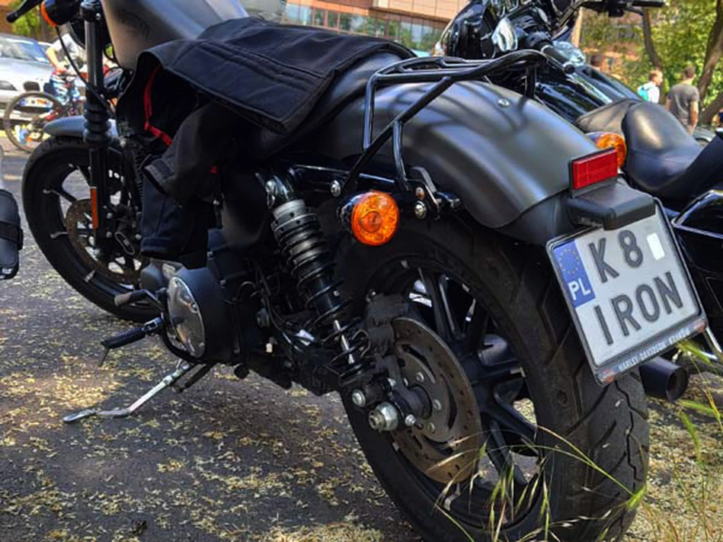 Fajny numer, blacha K8 IRON