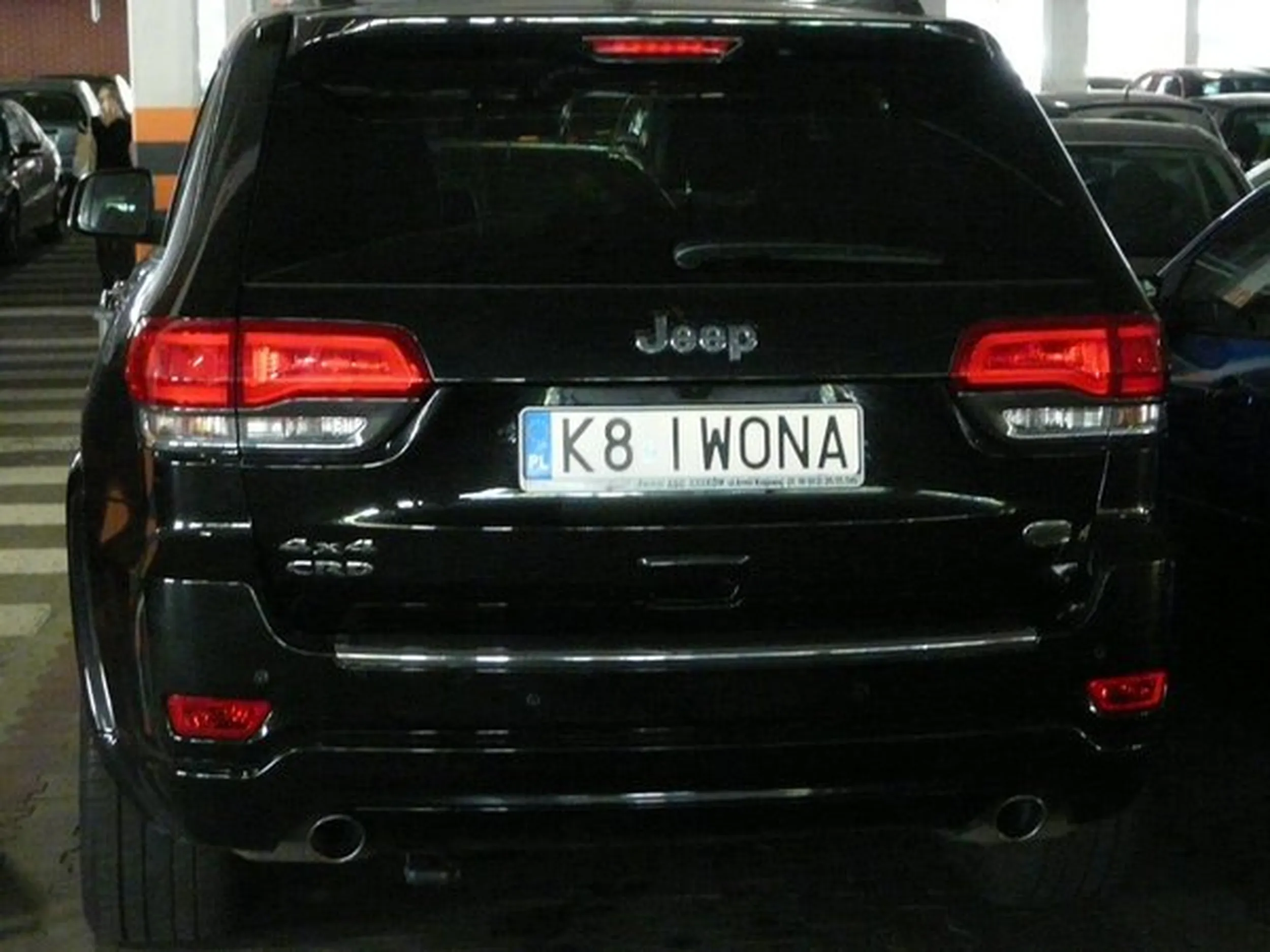 Fajny numer, blacha K8 IWONA