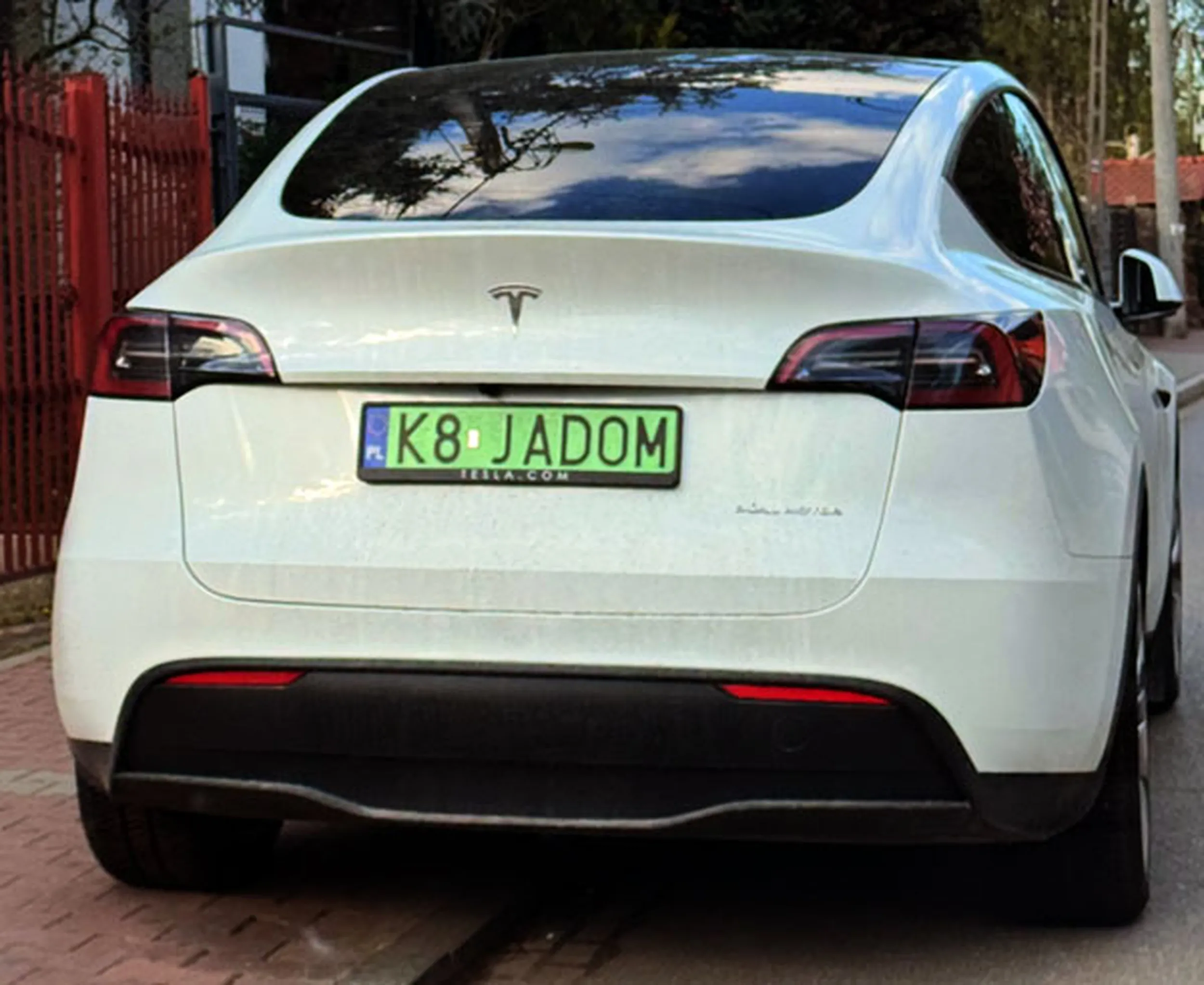 Fajny numer, blacha K8 JADOM