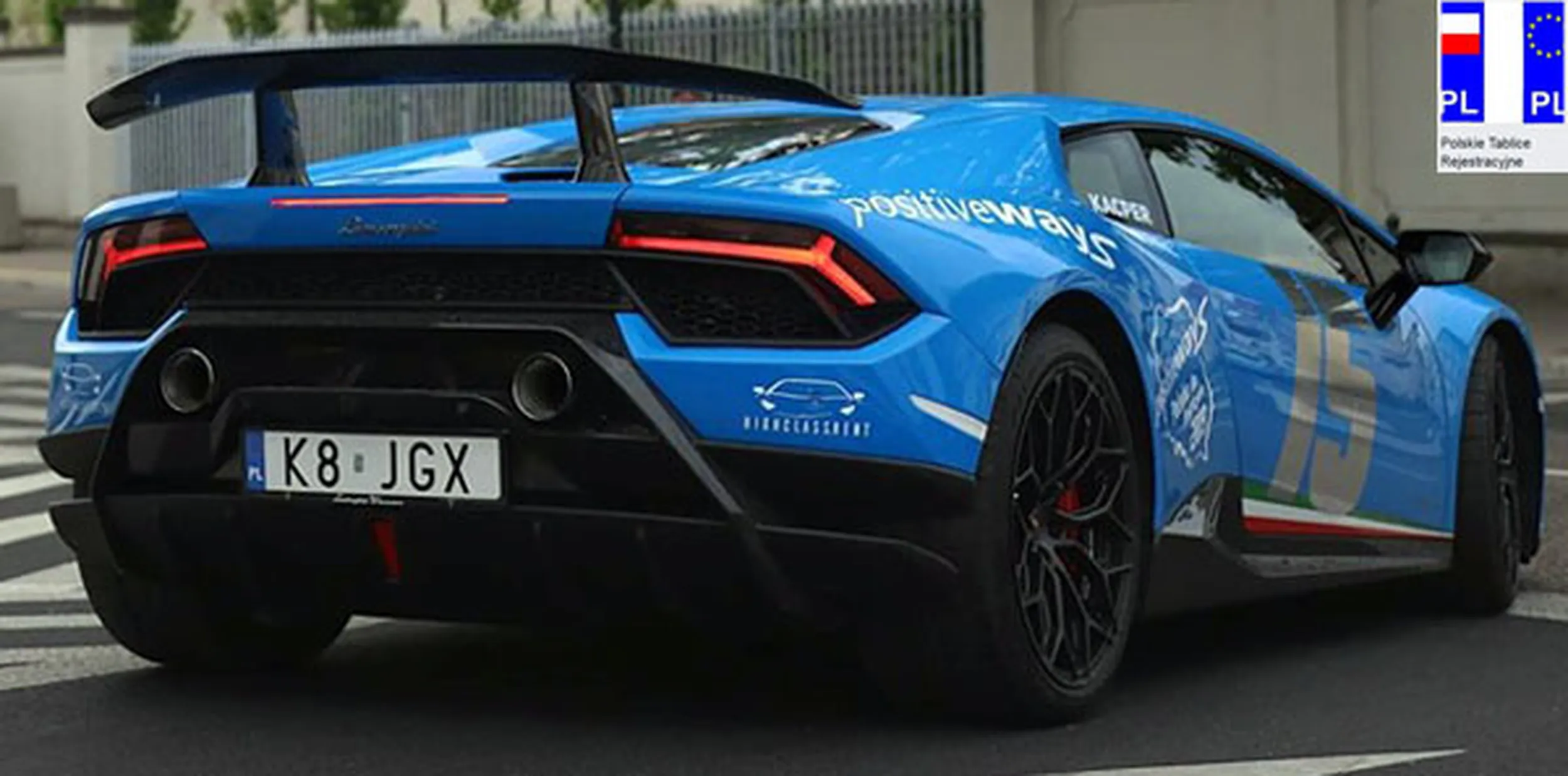 Fajny numer, blacha K8 JGX