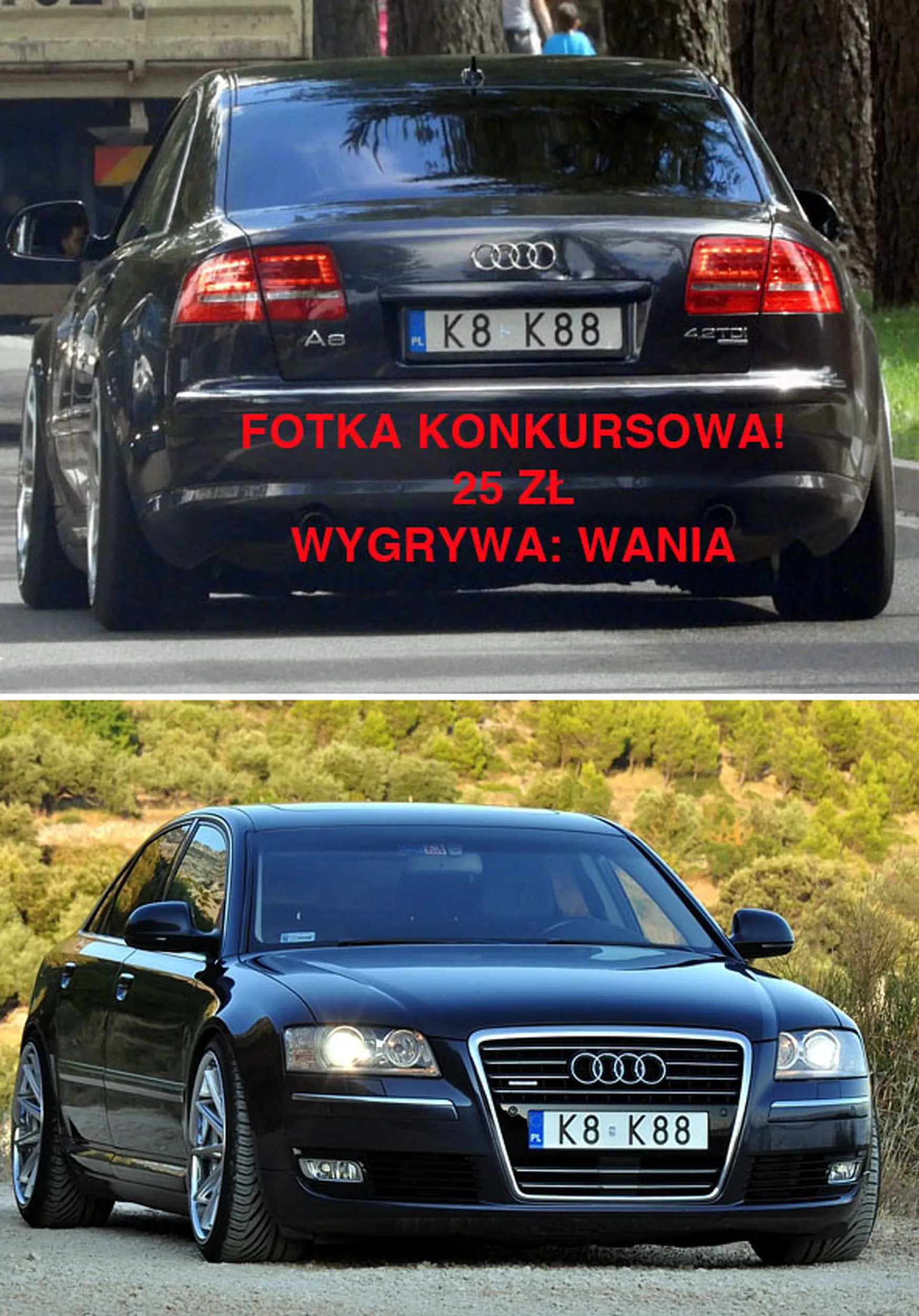 Fajny numer, blacha K8 K88