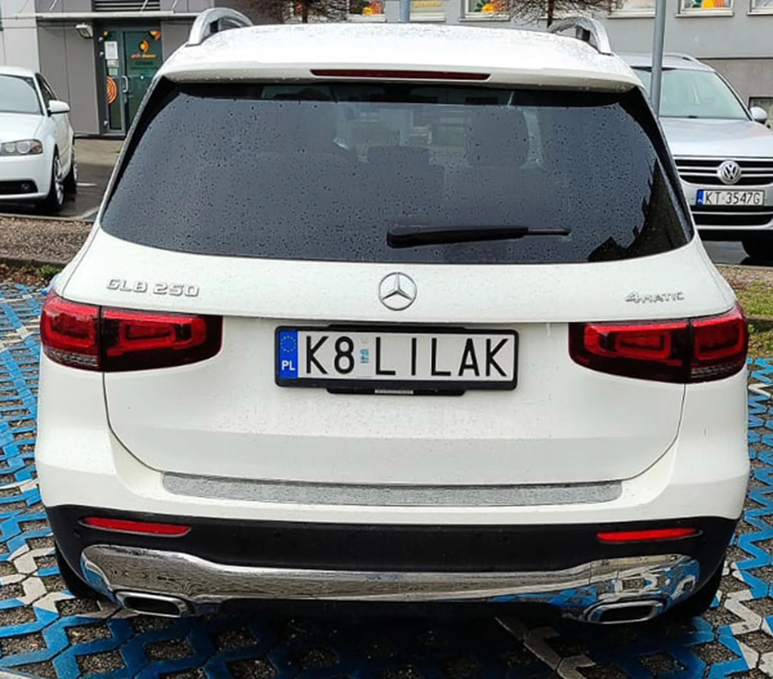 Fajny numer, blacha K8 LILAK