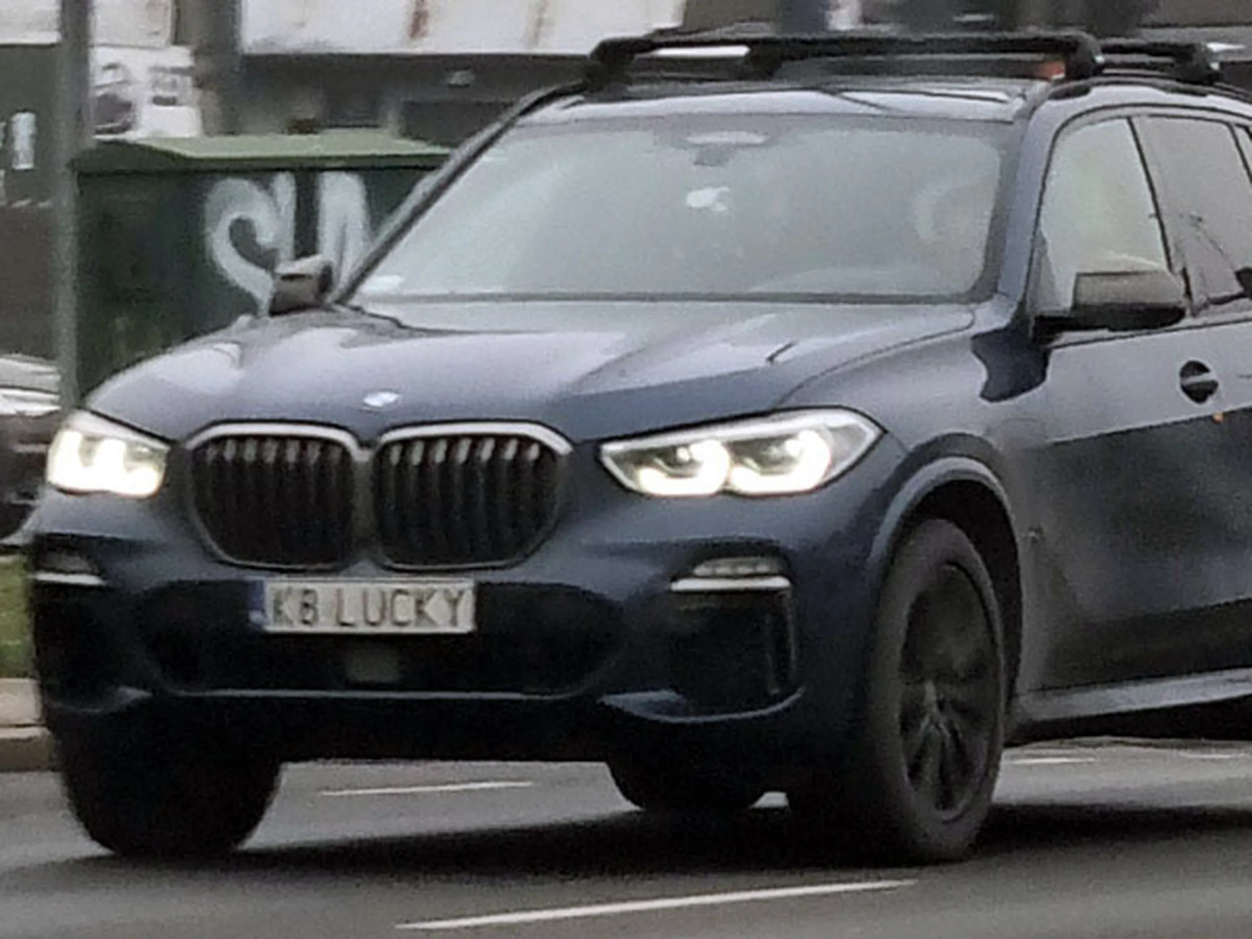 Fajny numer, blacha K8 LUCKY