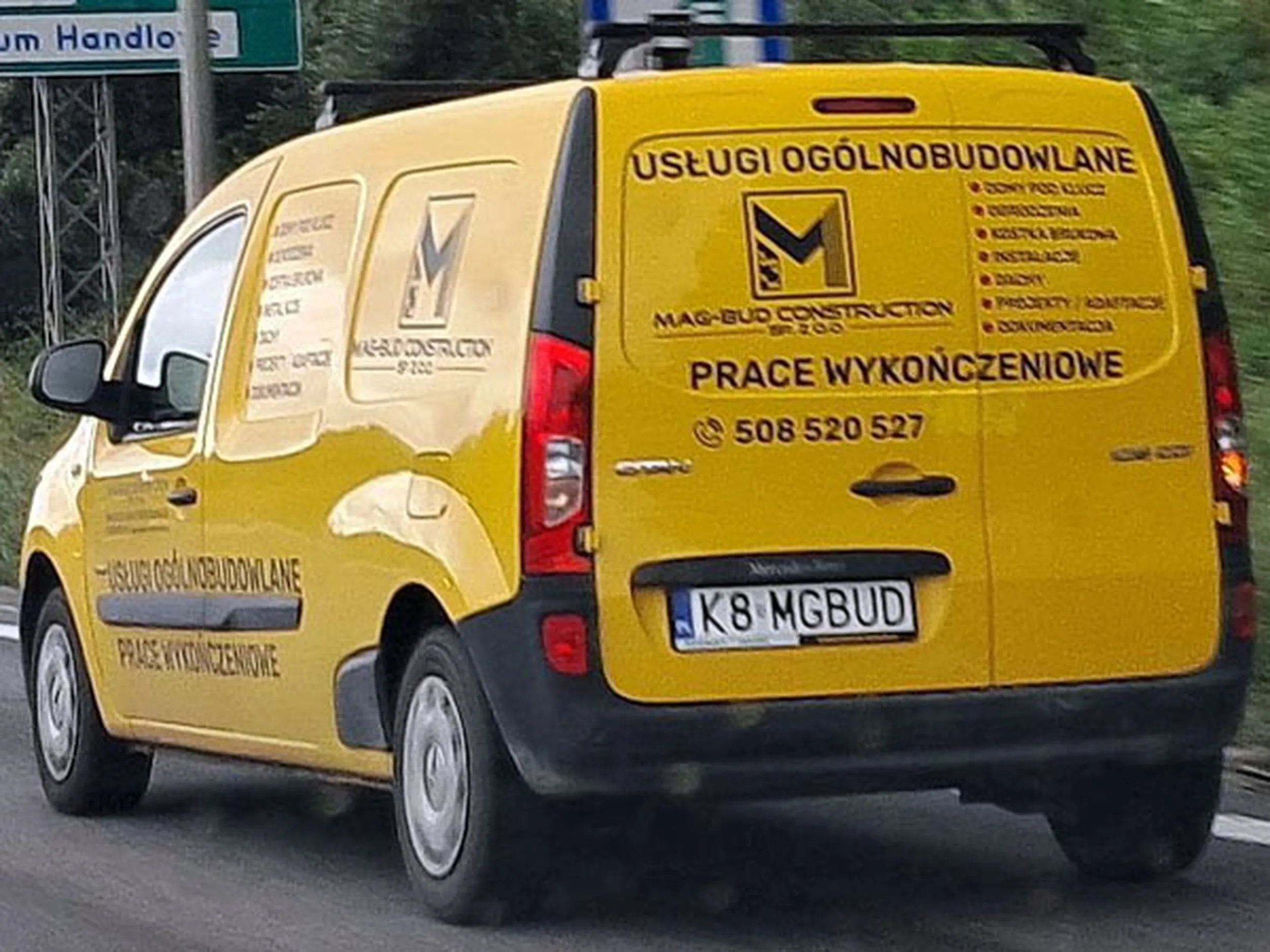 Fajny numer, blacha K8 MGBUD