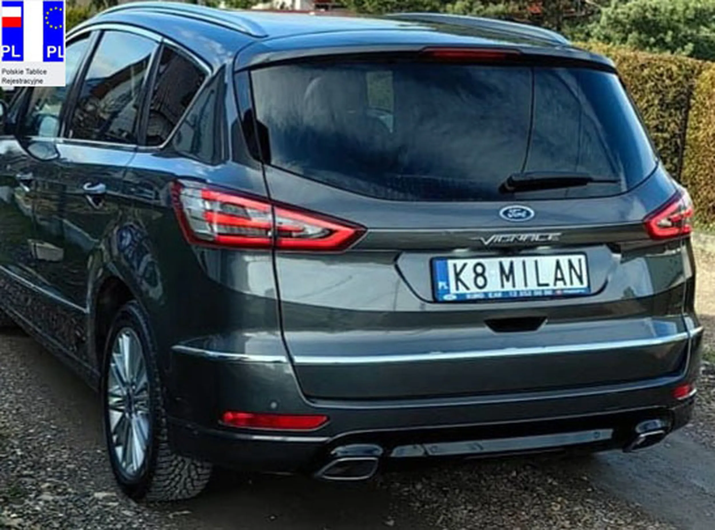 Fajny numer, blacha K8 MILAN