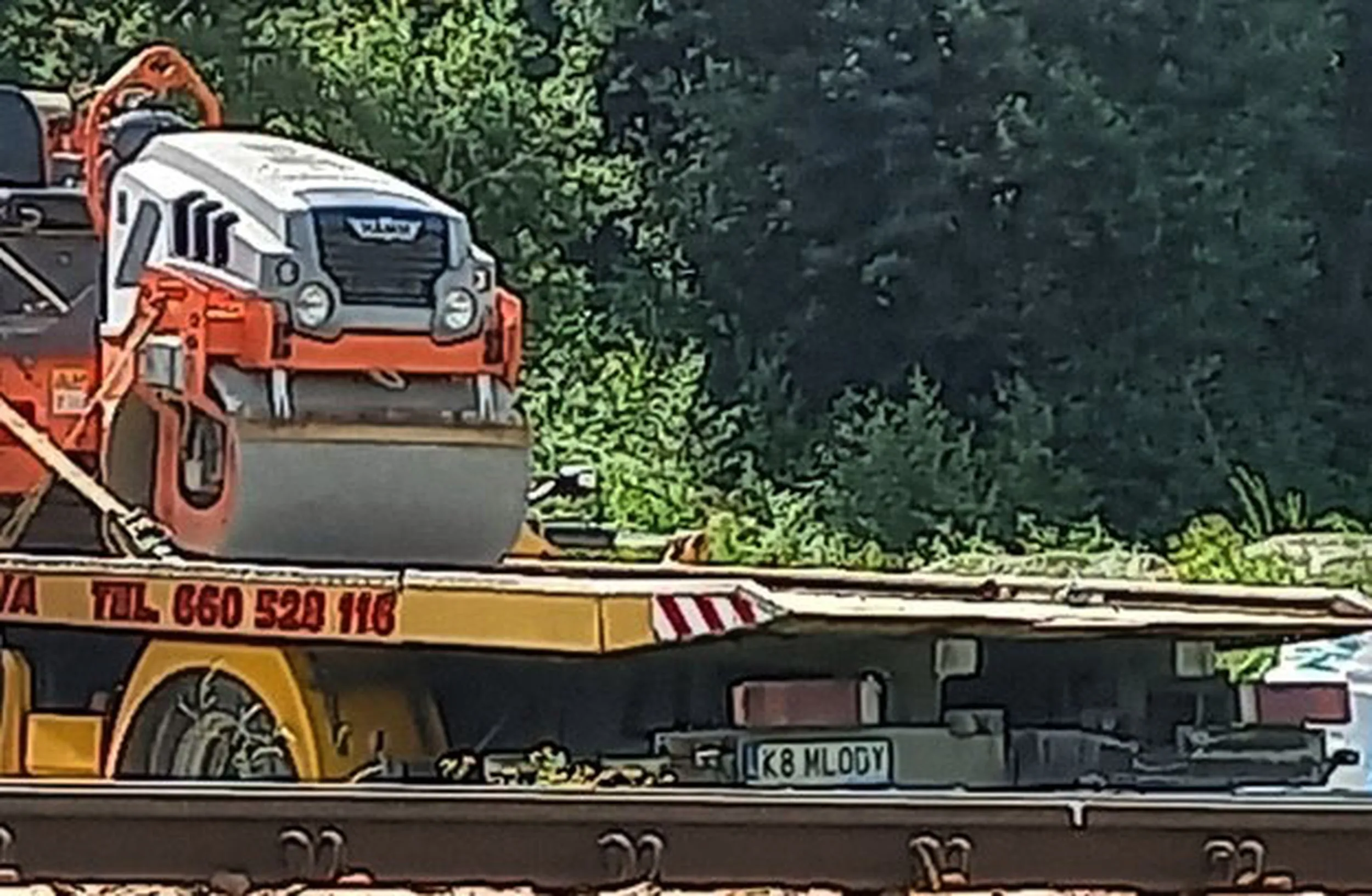 Fajny numer, blacha K8 MLODY