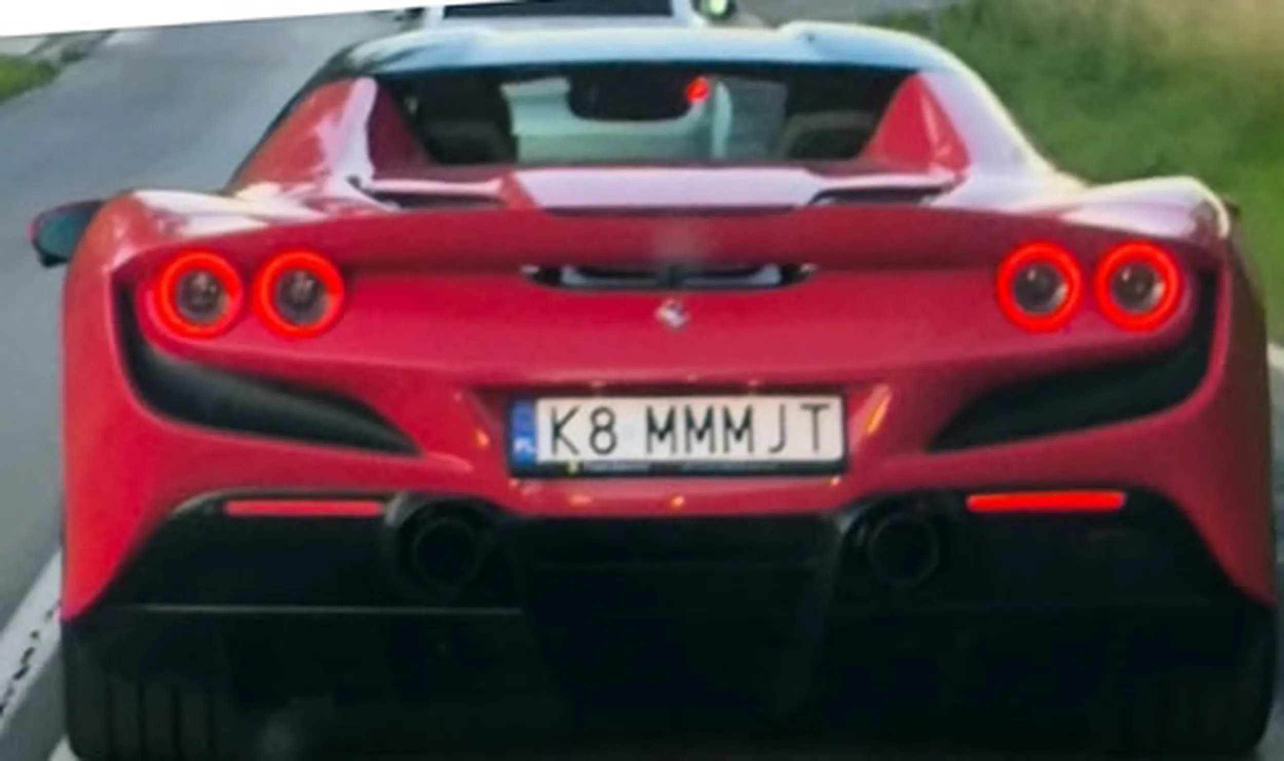 Fajny numer, blacha K8 MMMJT