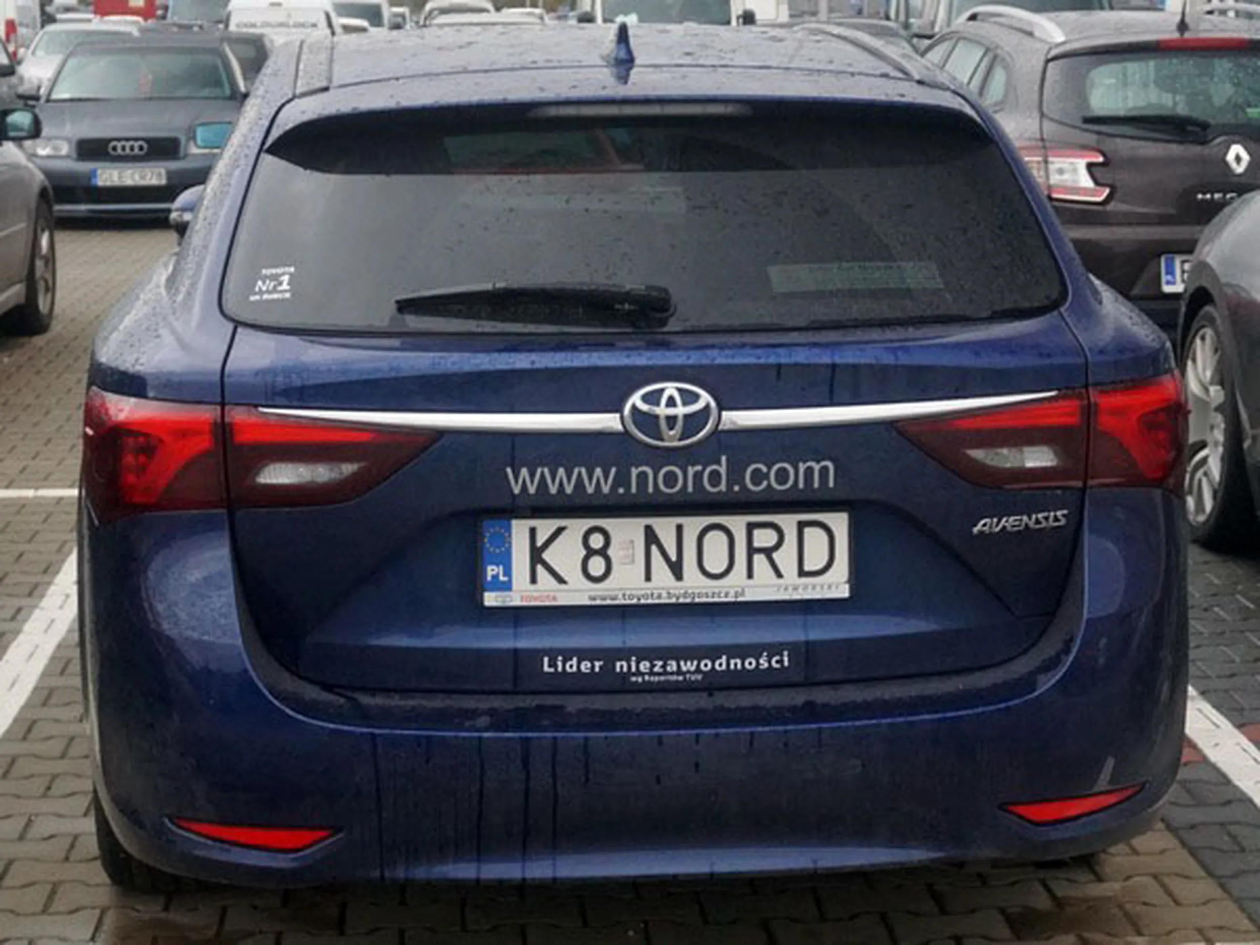 Fajny numer, blacha K8 NORD