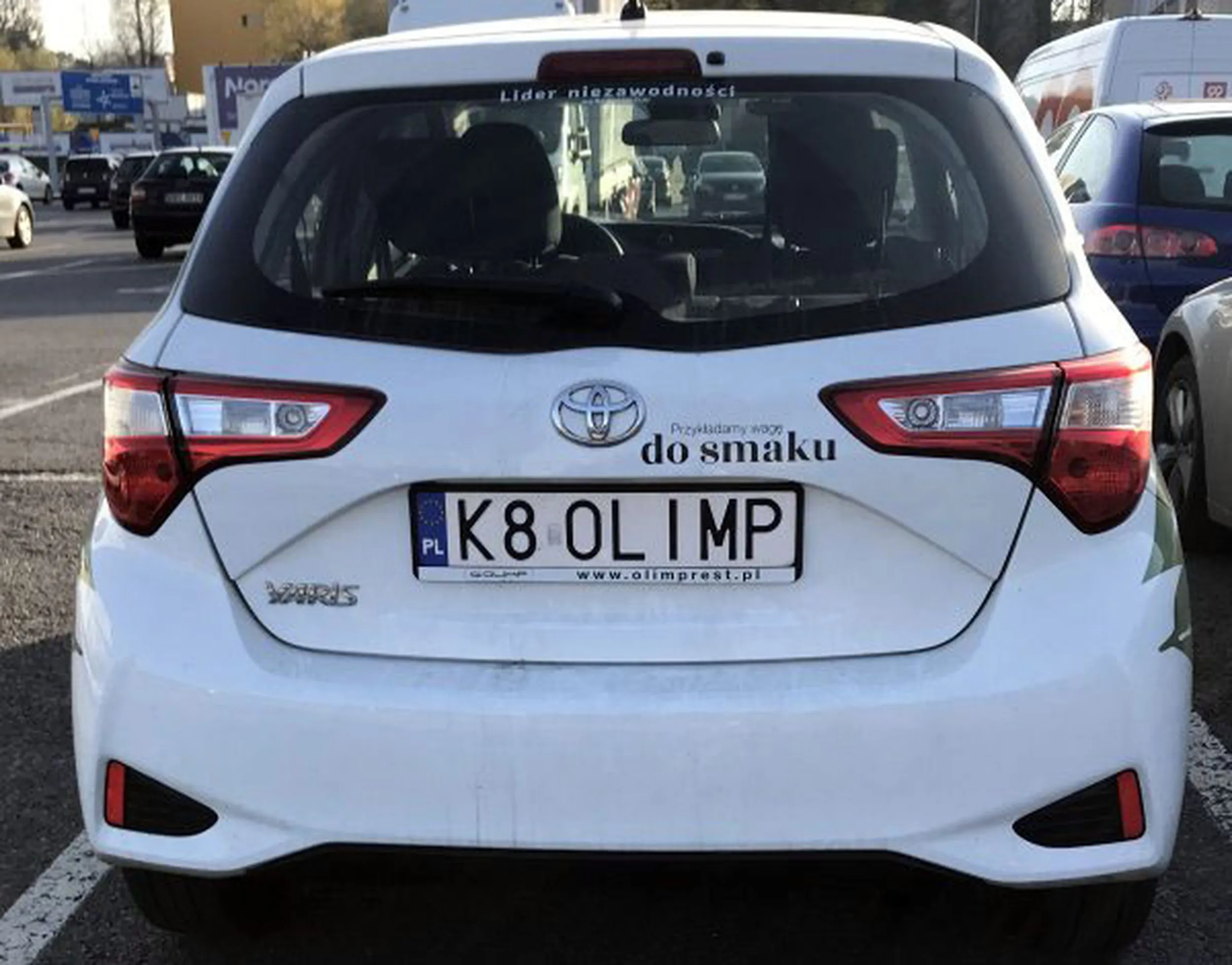 Fajny numer, blacha K8 OLIMP