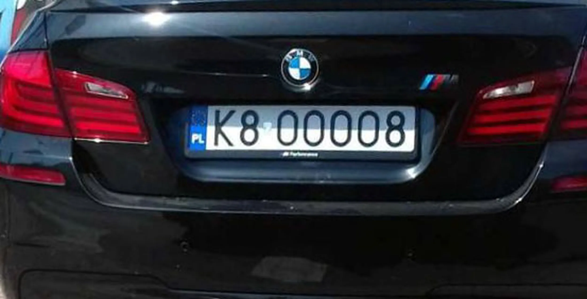 Fajny numer, blacha K8 OOOO8