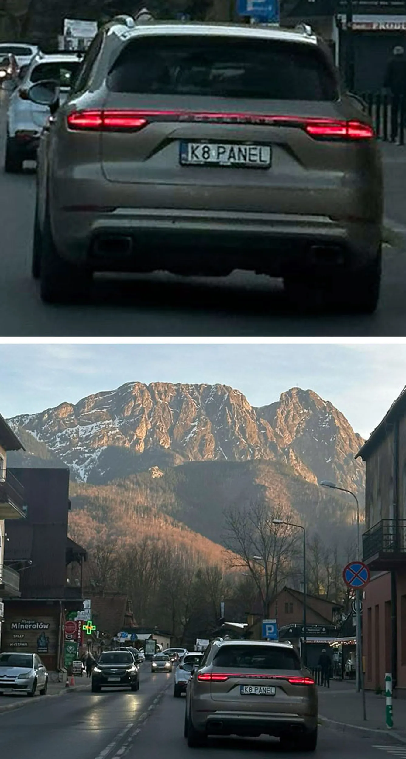 Fajny numer, blacha K8 PANEL