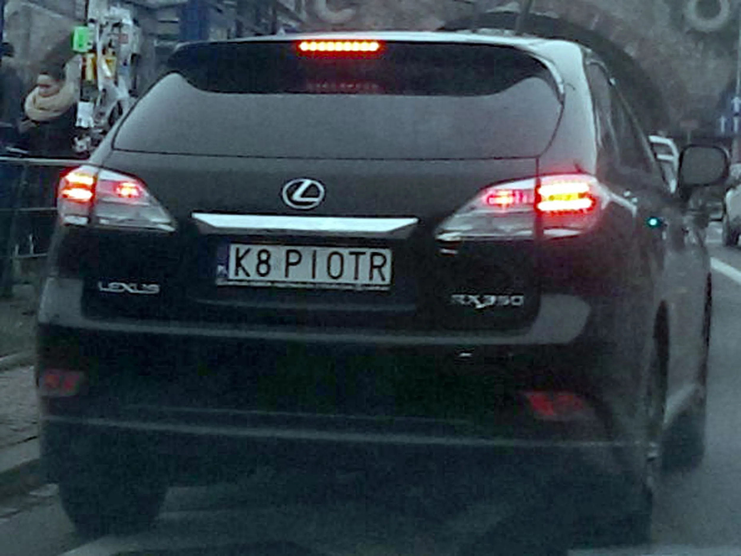 Fajny numer, blacha K8 PIOTR