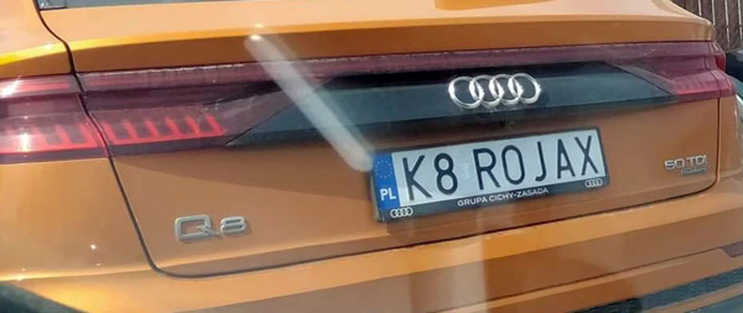 Fajny numer, blacha K8 ROJAX