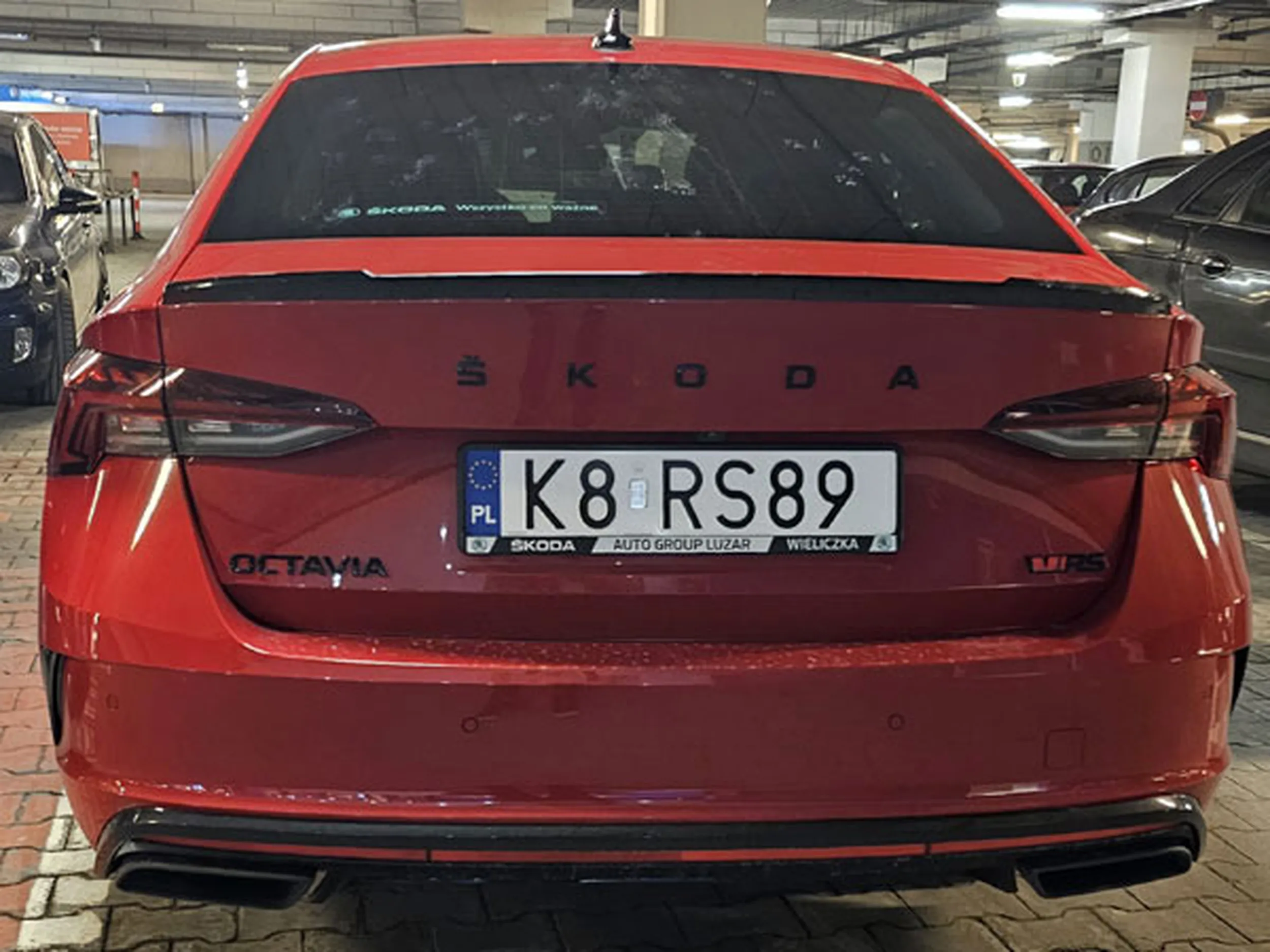 Fajny numer, blacha K8 RS89