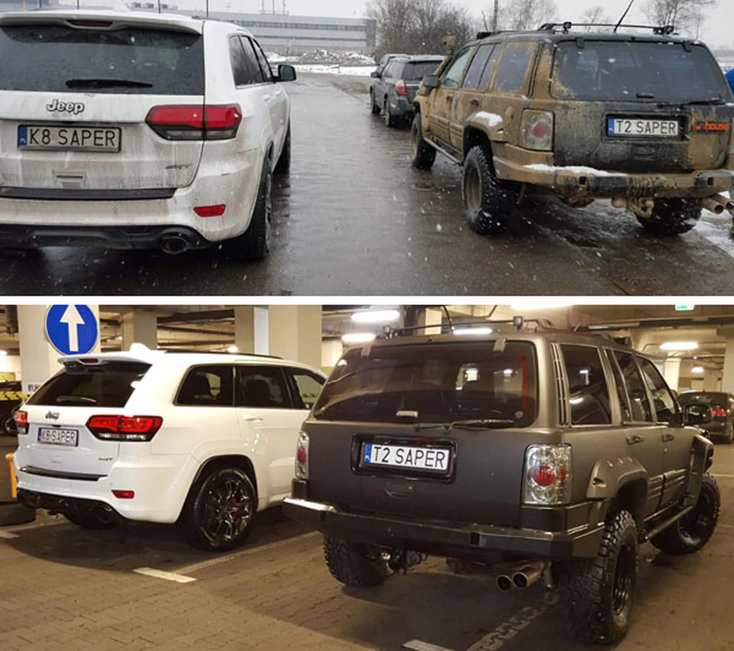 Fajny numer, blacha K8 SAPER