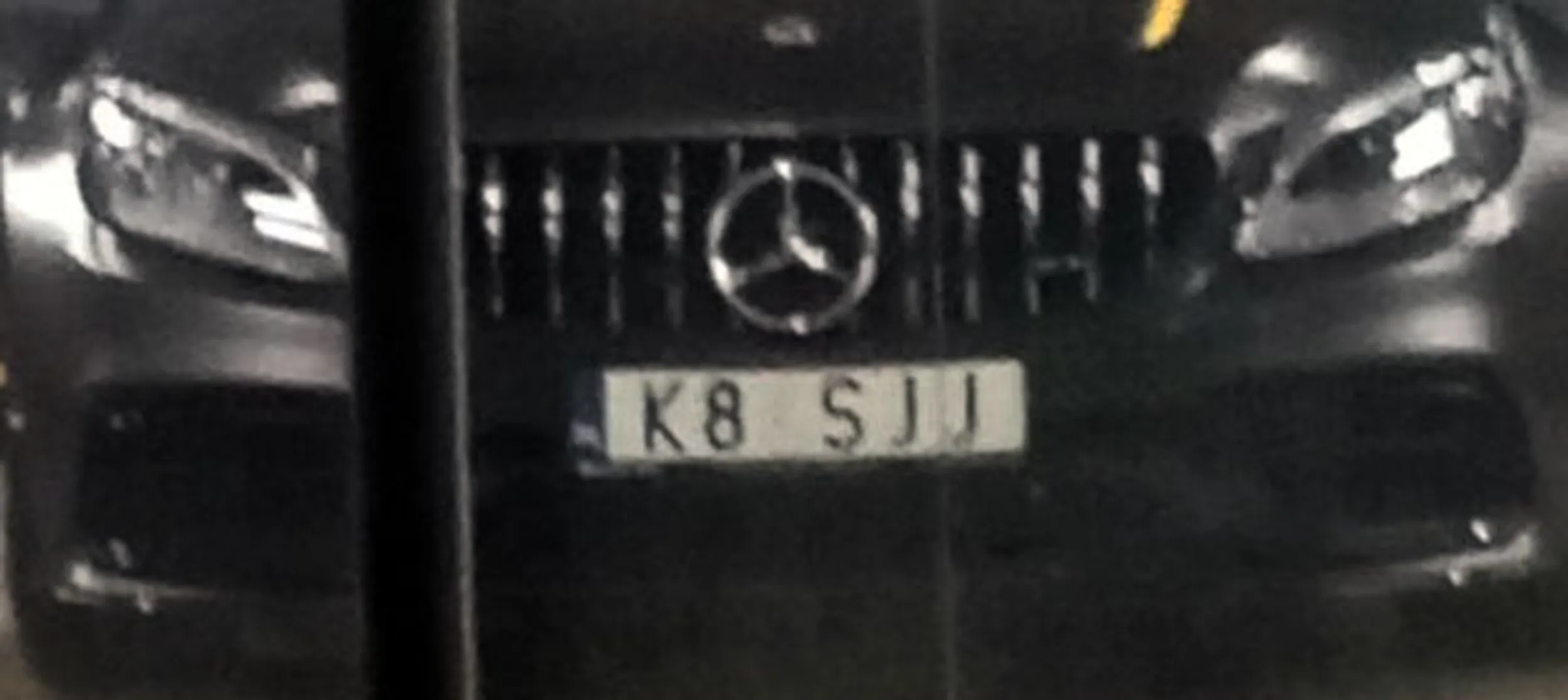 Fajny numer, blacha K8 SJJ