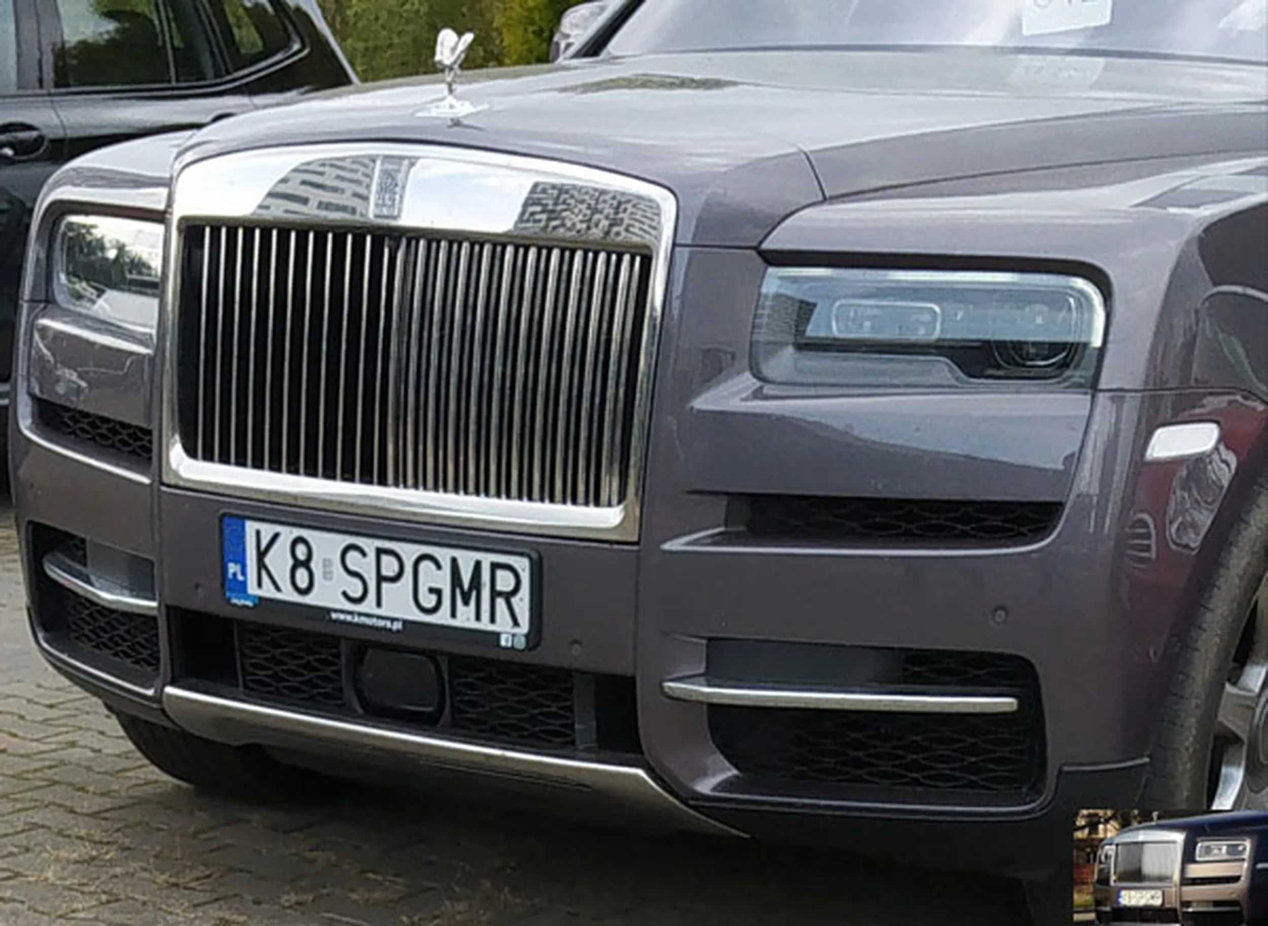 Fajny numer, blacha K8 SPGMR