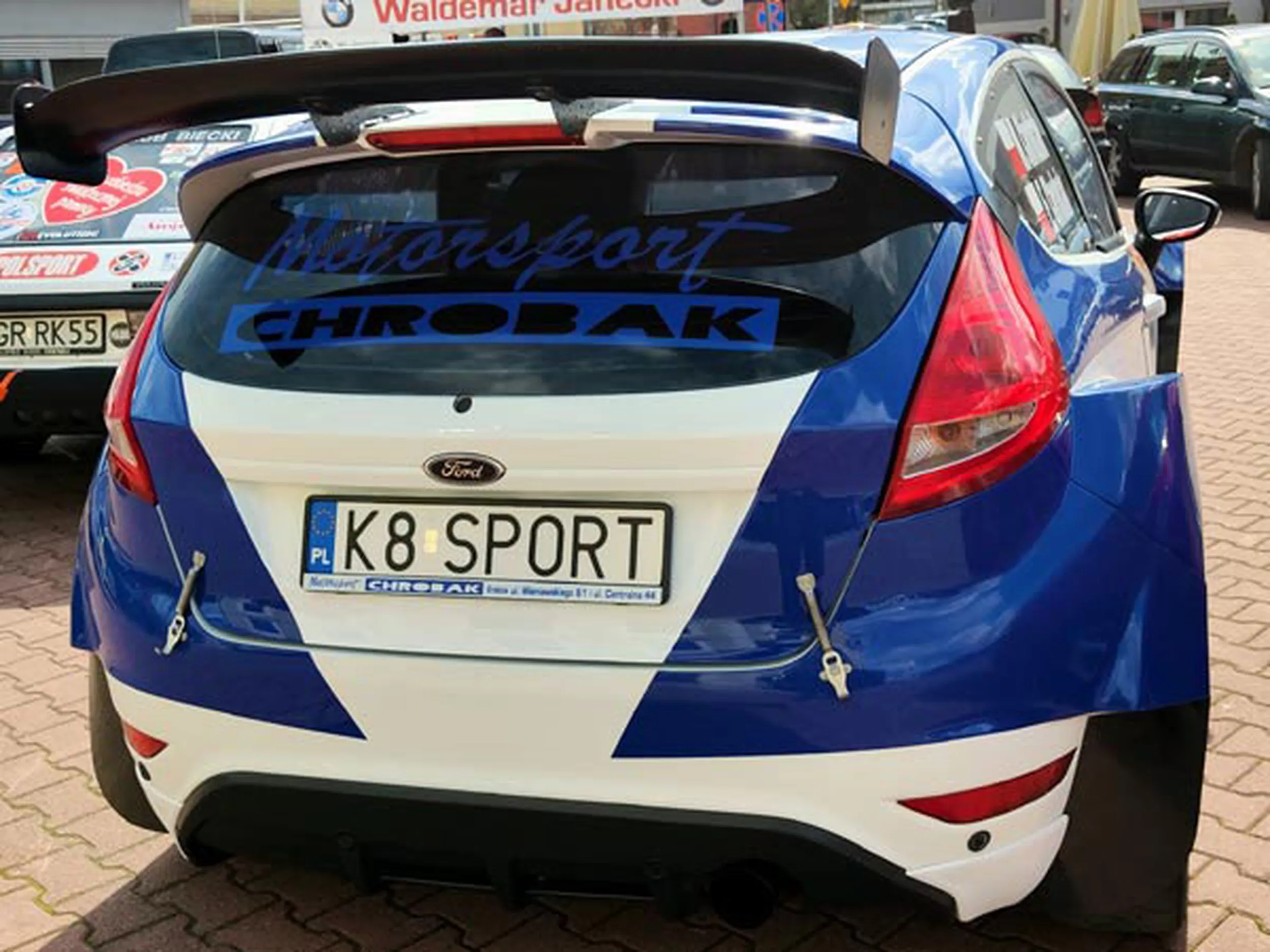 Fajny numer, blacha K8 SPORT
