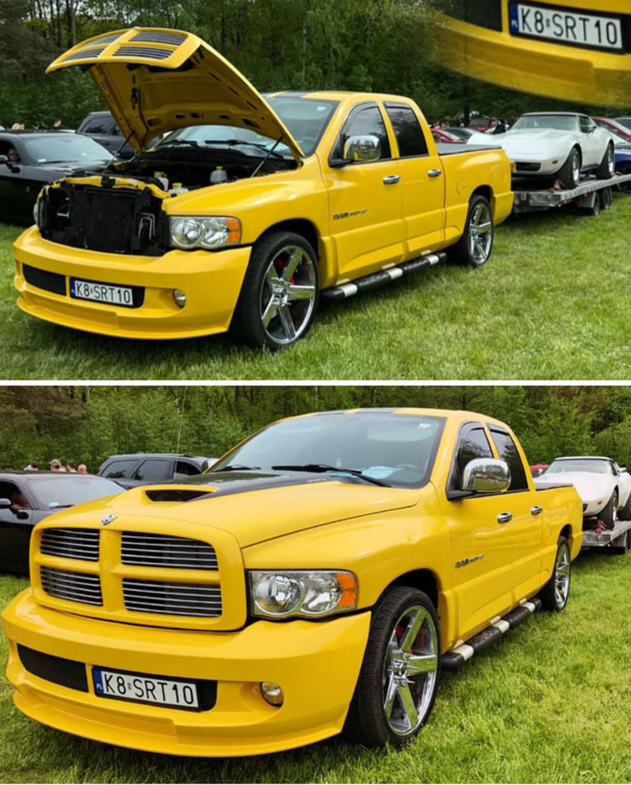 Fajny numer, blacha K8 SRT10