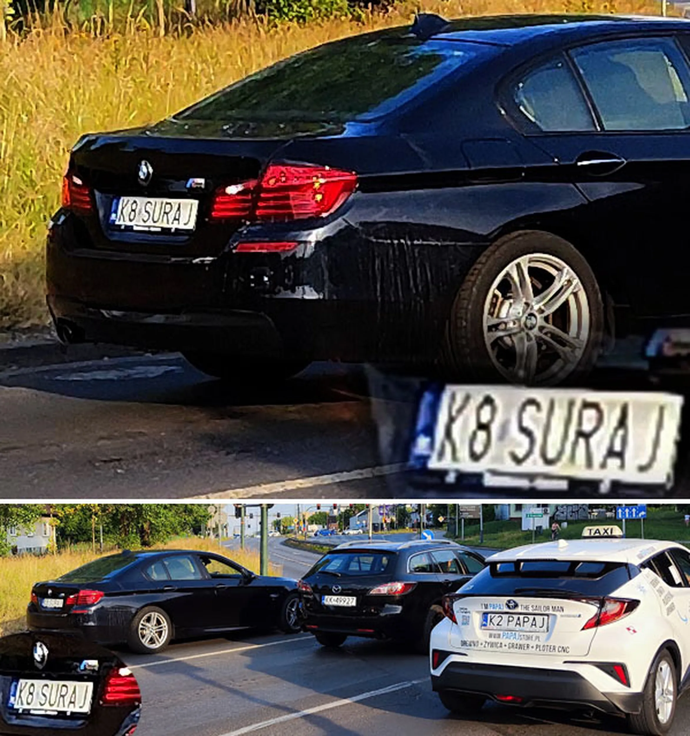 Fajny numer, blacha K8 SURAJ