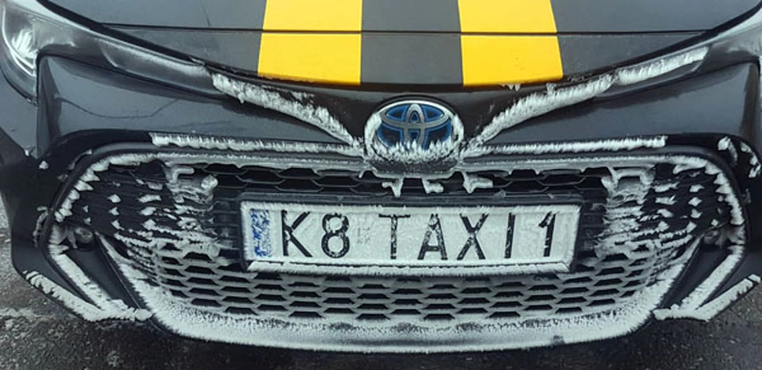 Fajny numer, blacha K8 TAXI1