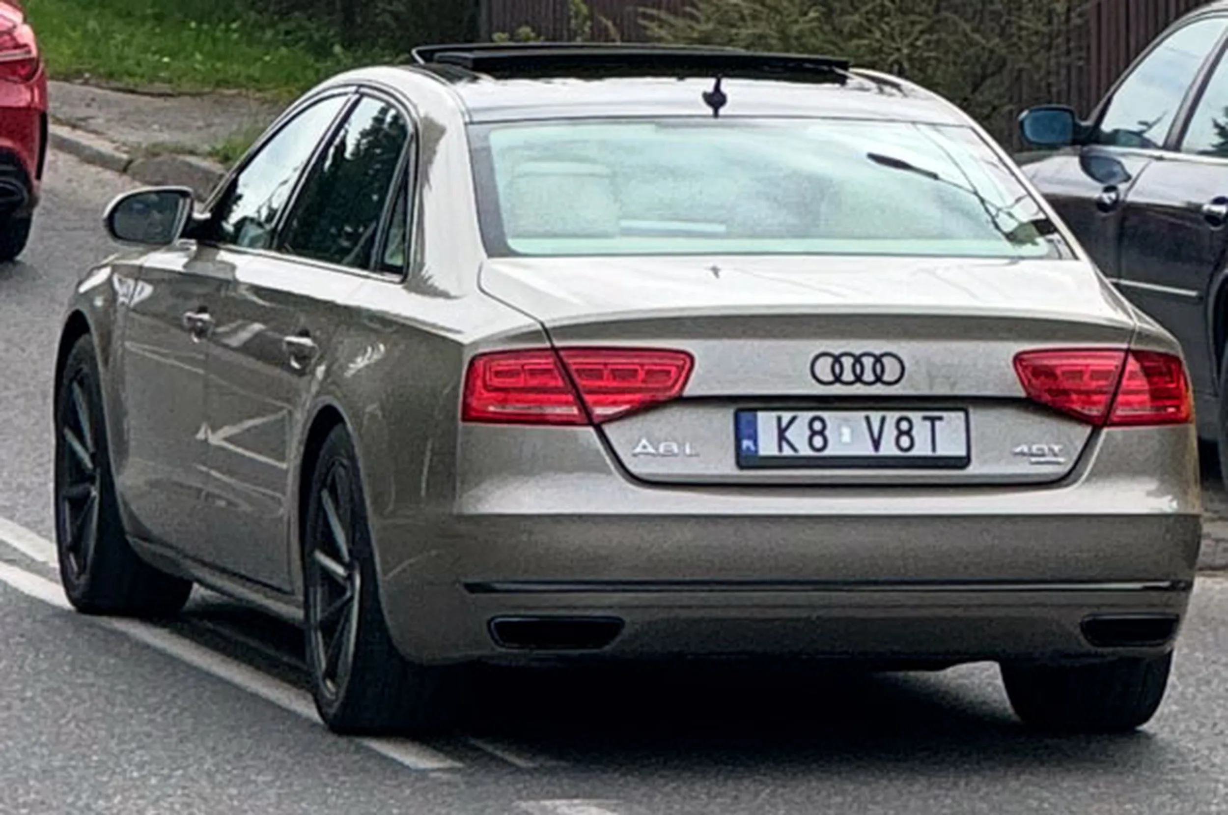 Fajny numer, blacha K8 V8T