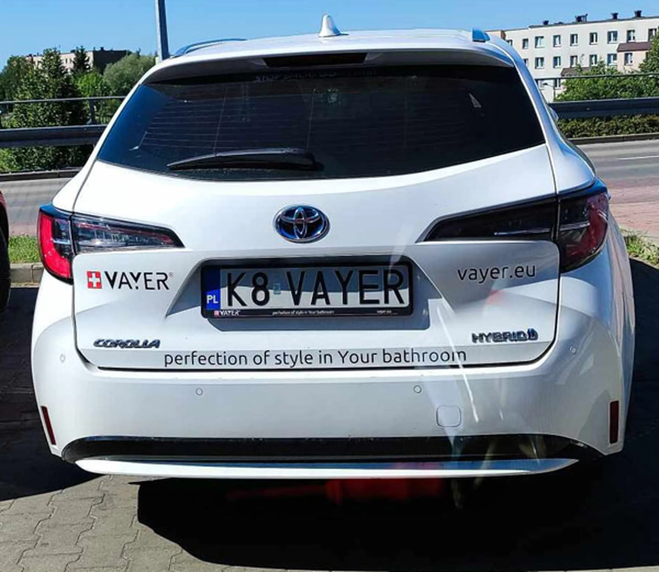 Fajny numer, blacha K8 VAYER