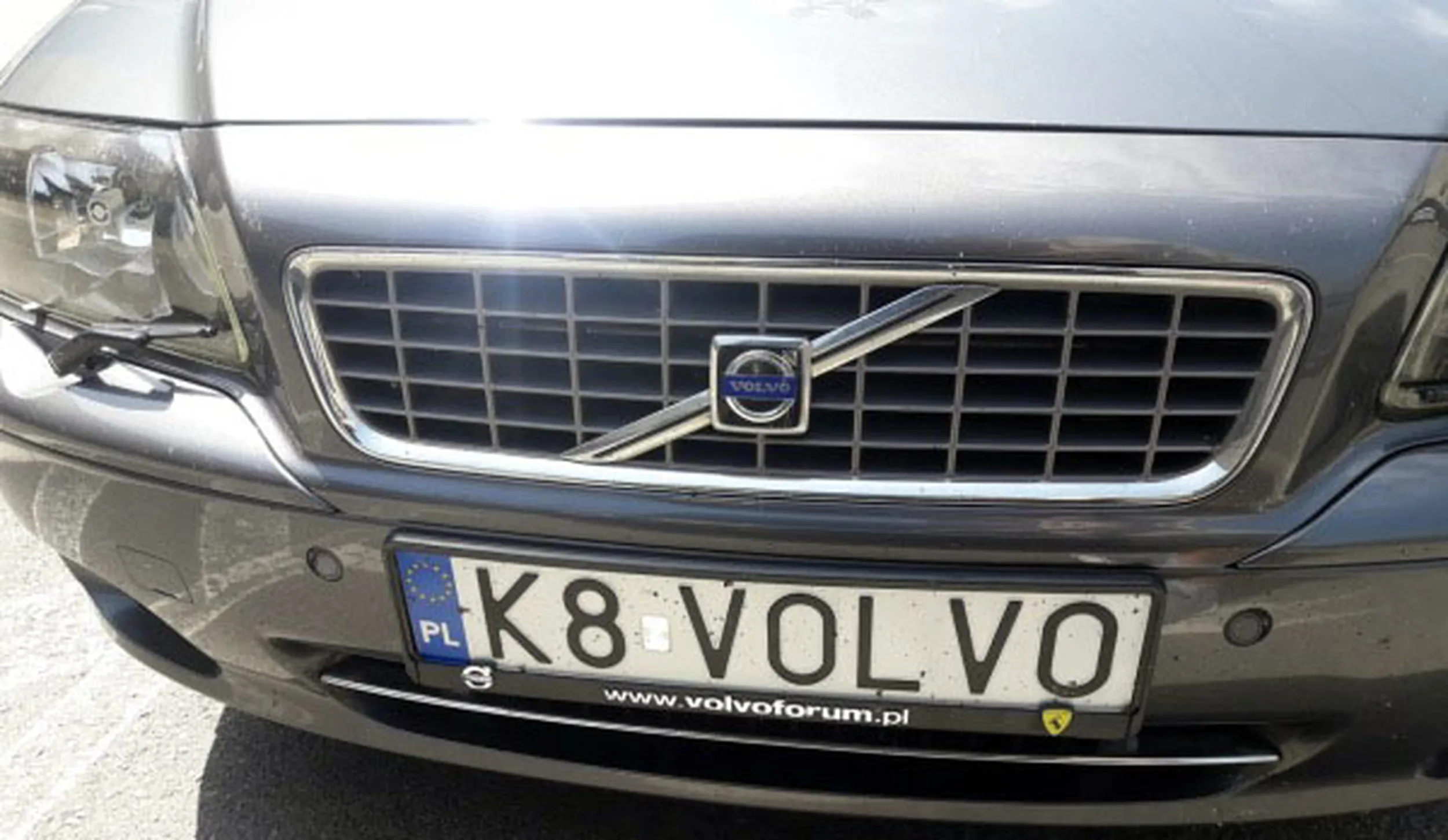 Fajny numer, blacha K8 VOLVO