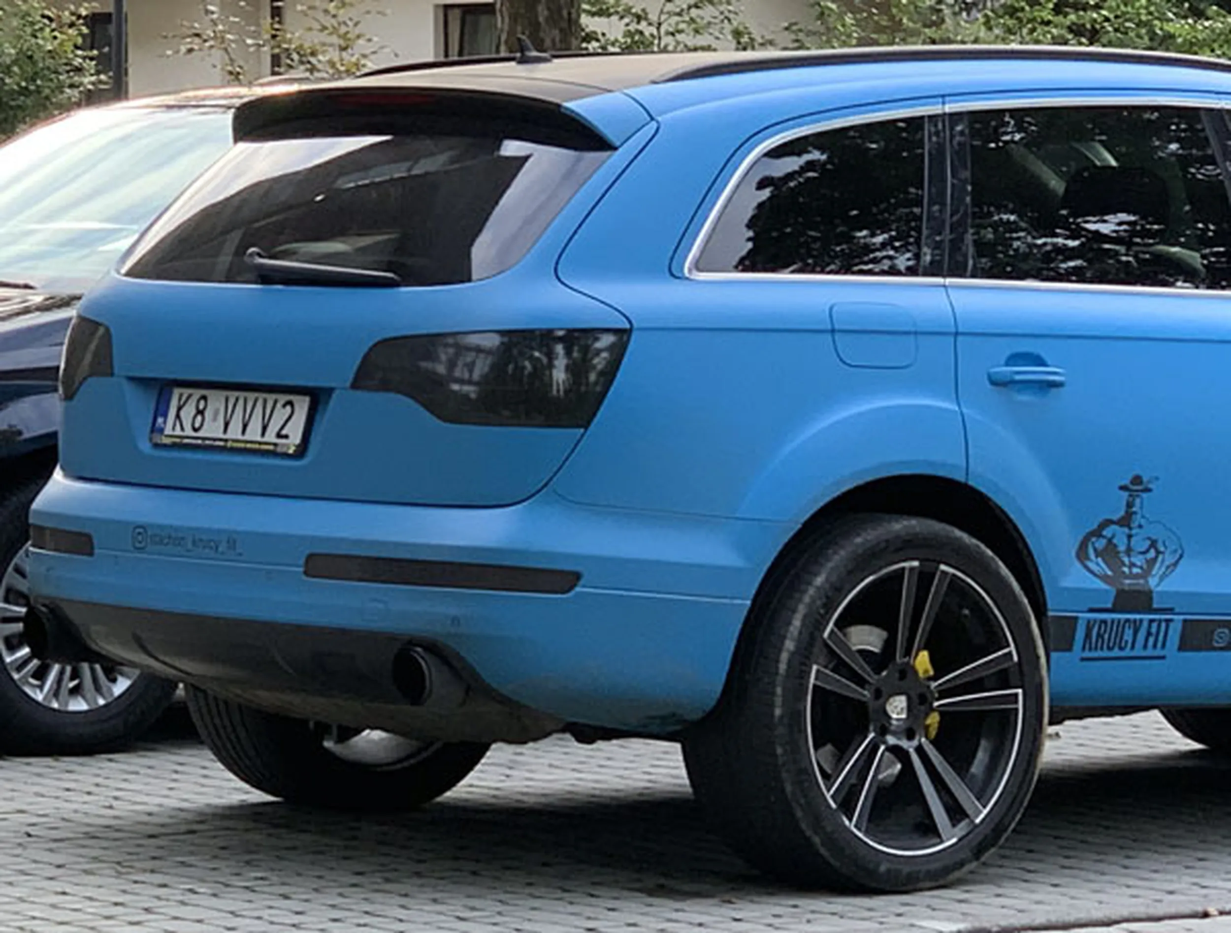 Fajny numer, blacha K8 VVV2