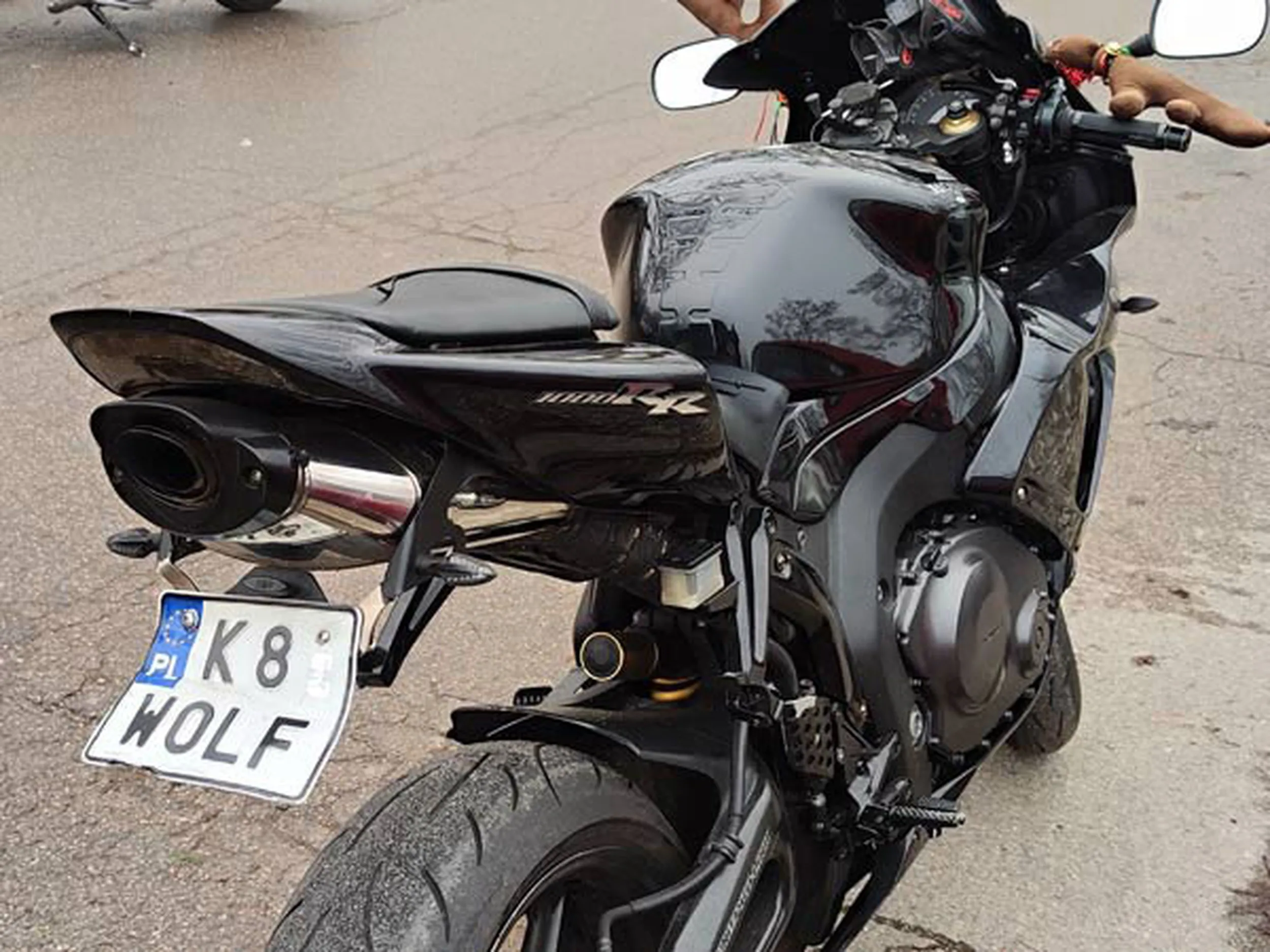 Fajny numer, blacha K8 WOLF