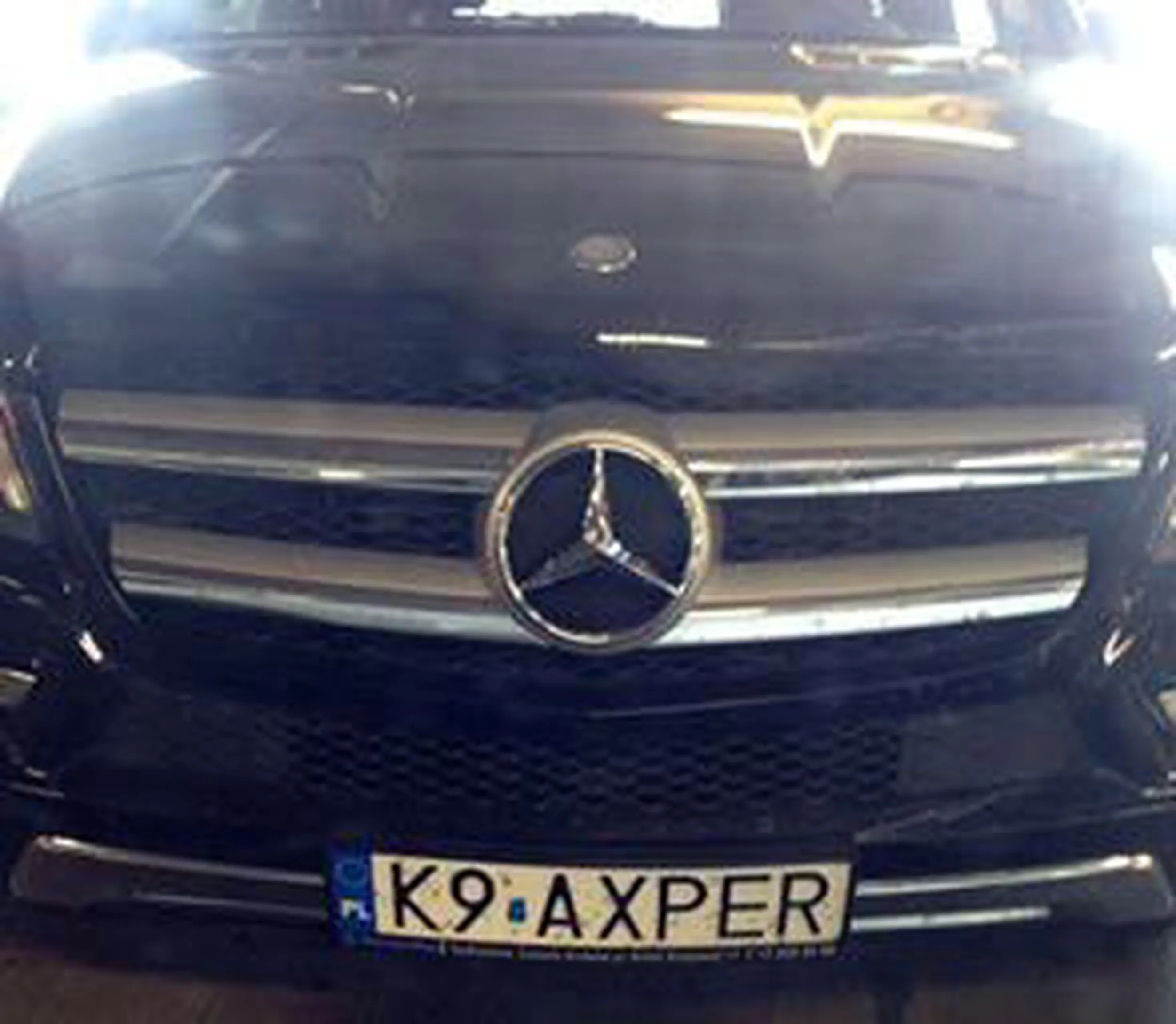 Fajny numer, blacha K9 AXPER