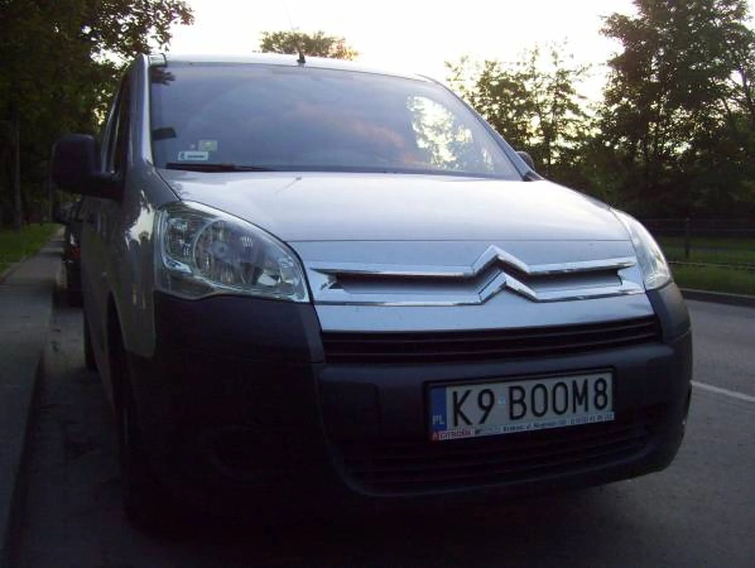 Fajny numer, blacha K9 BOOM8