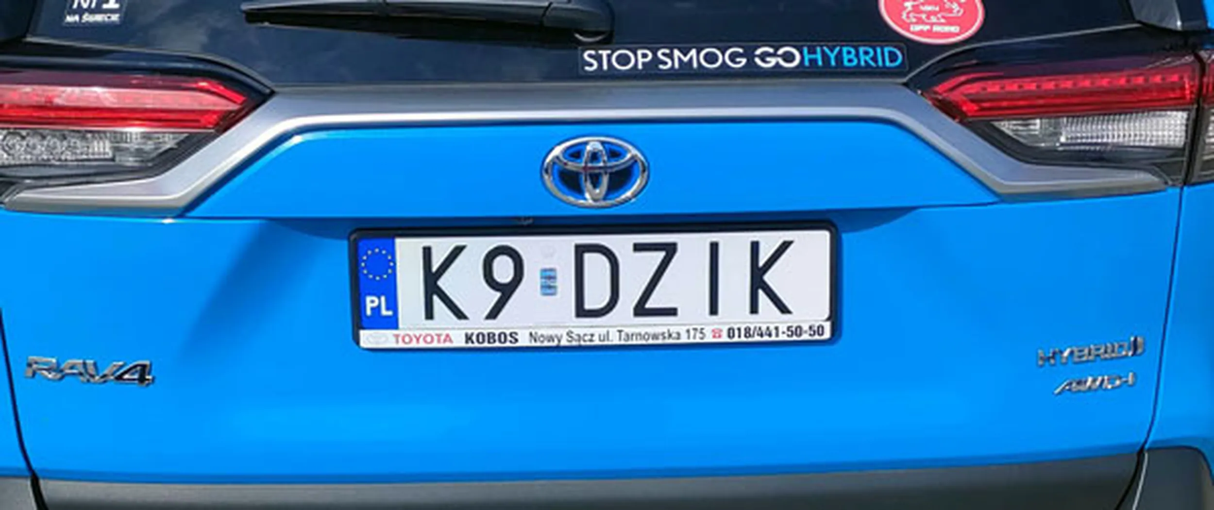 Fajny numer, blacha K9 DZIK