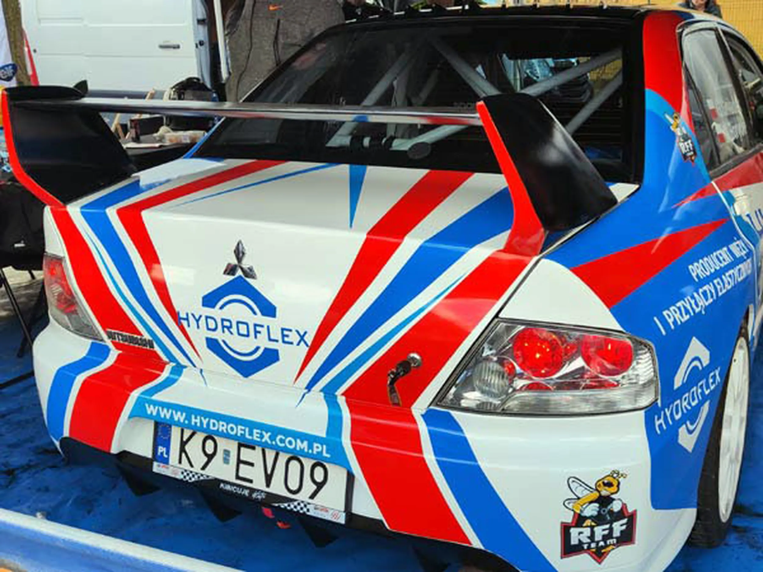 Fajny numer, blacha K9 EVO9