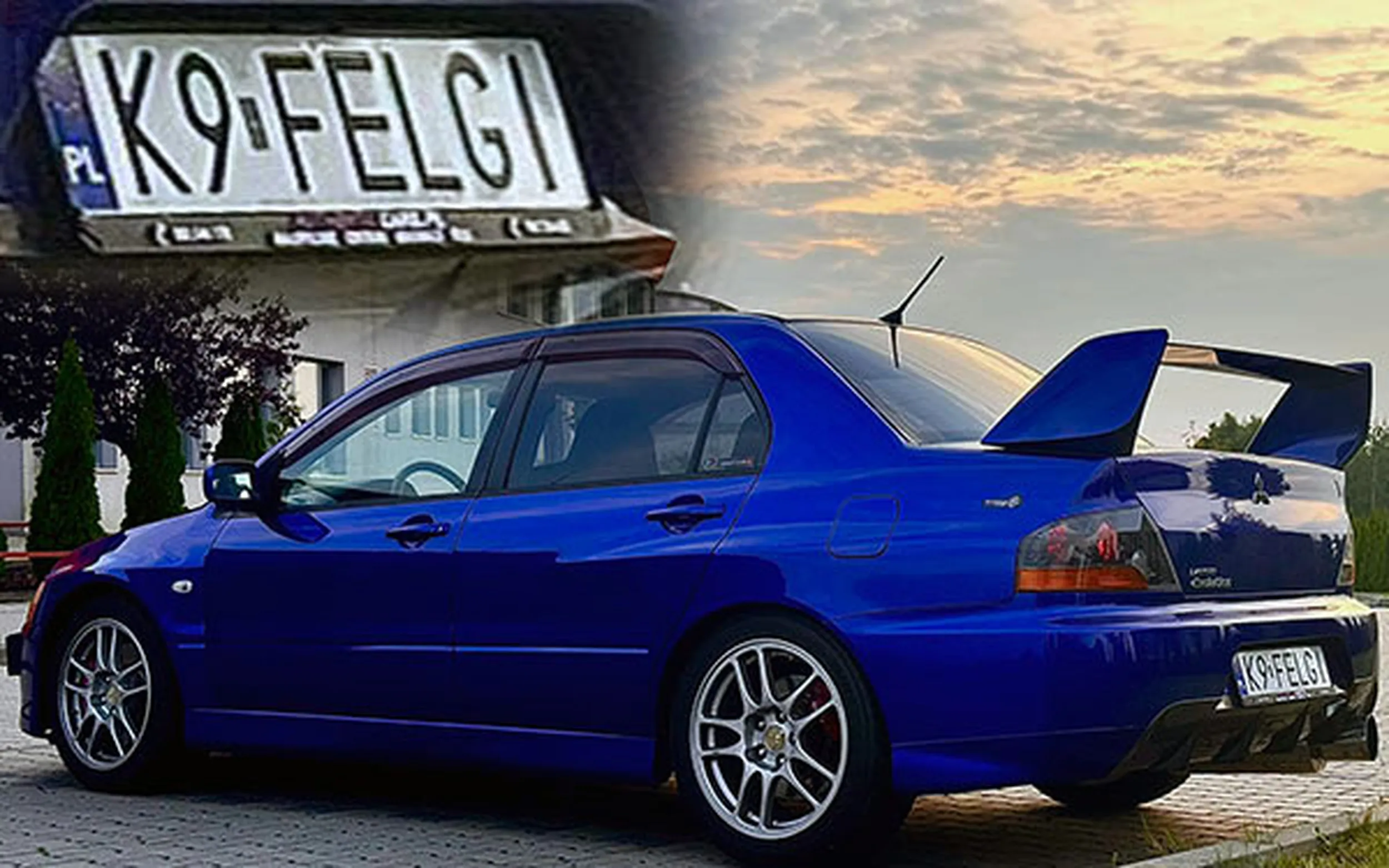 Fajny numer, blacha K9 FELGI